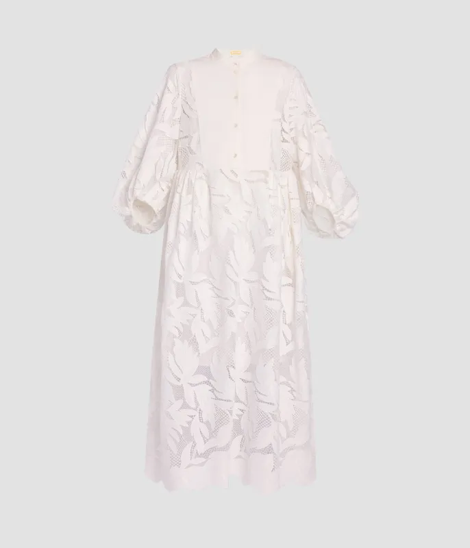 Floral Cutwork Midi Dress made by ERDEM