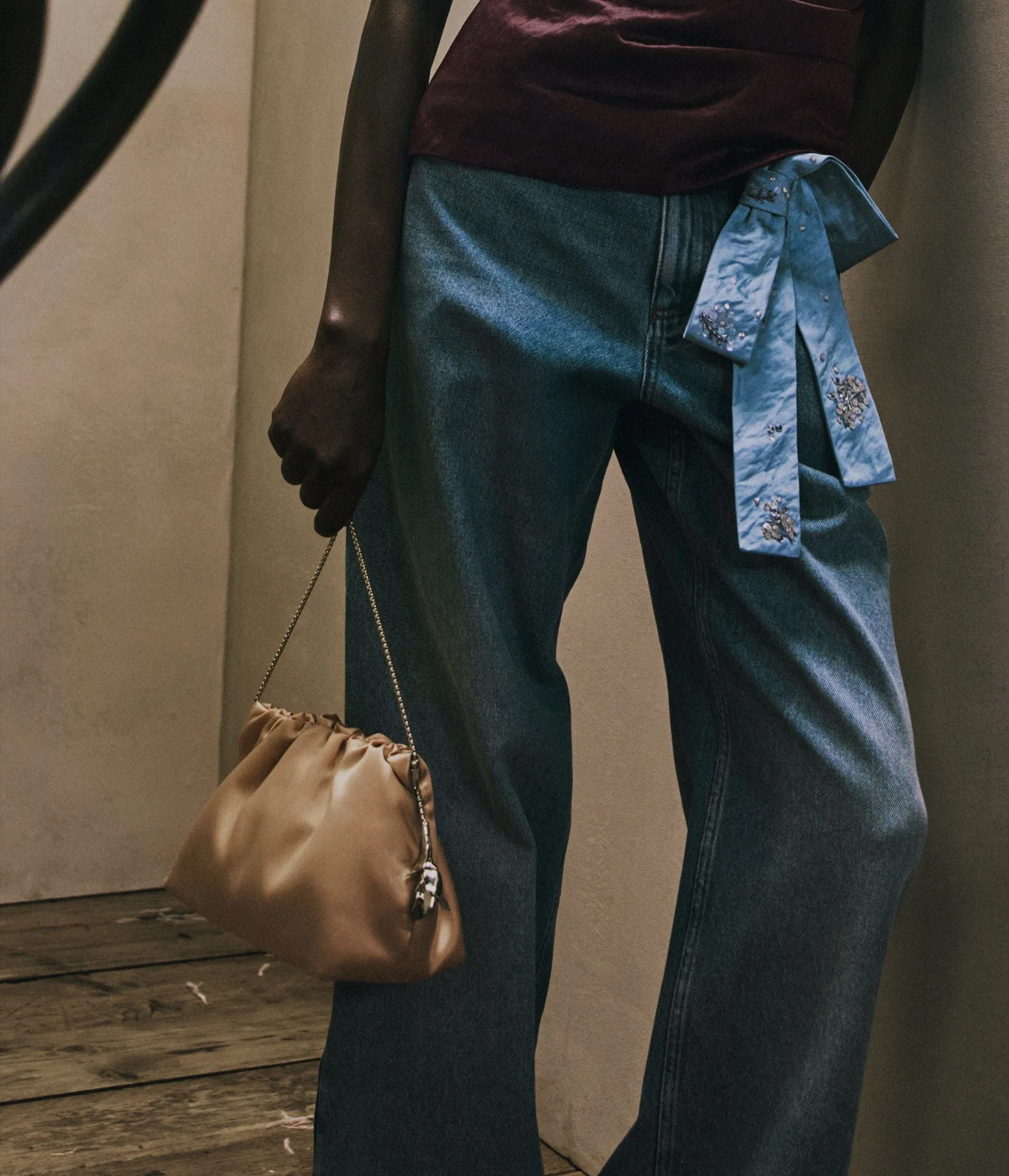 Flora Pochette Handbag sold by ERDEM product image thumbnail 2