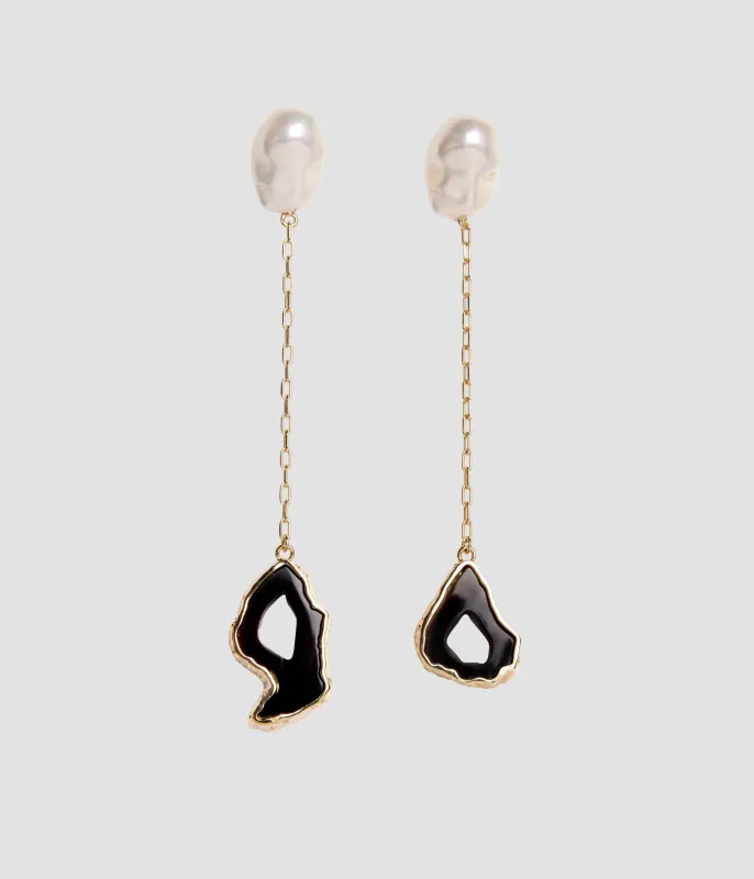 Stone Drop Earring made by ERDEM
