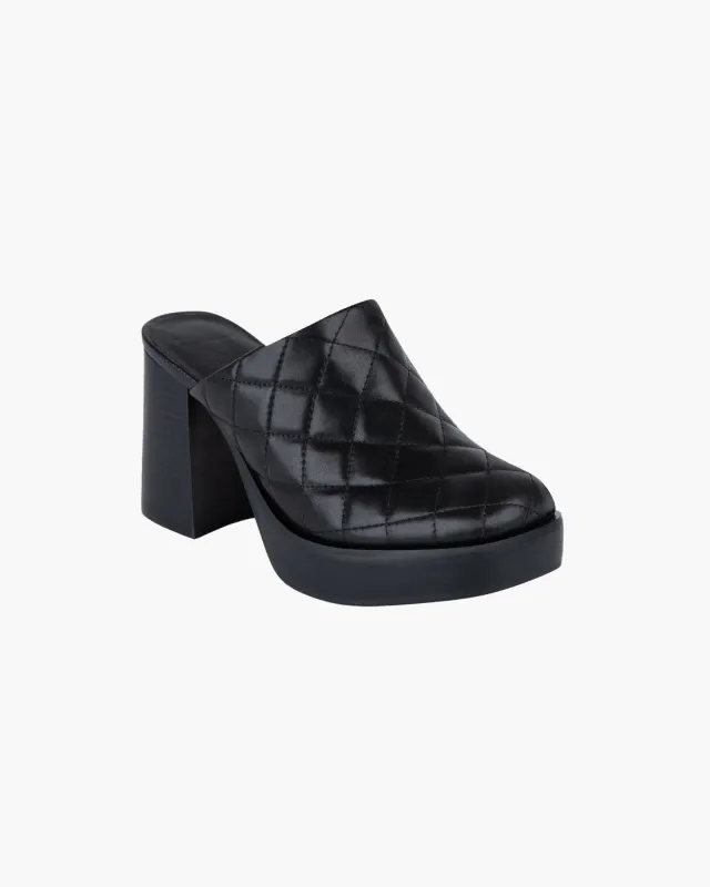 Genevieve Clog Quilted-Shoes made by Eric Javits