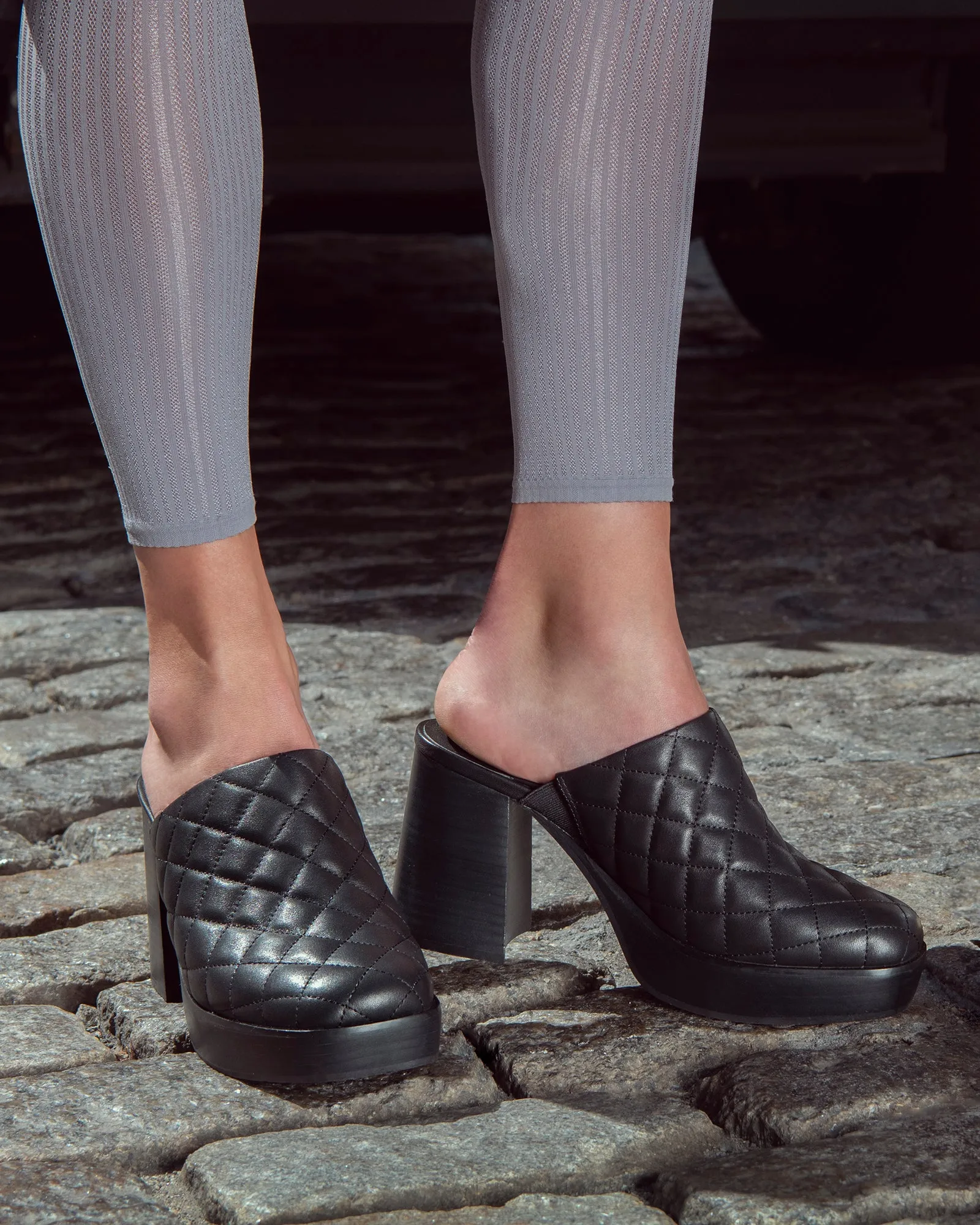 Genevieve Clog Quilted-Shoes sold by Eric Javits product image thumbnail 3