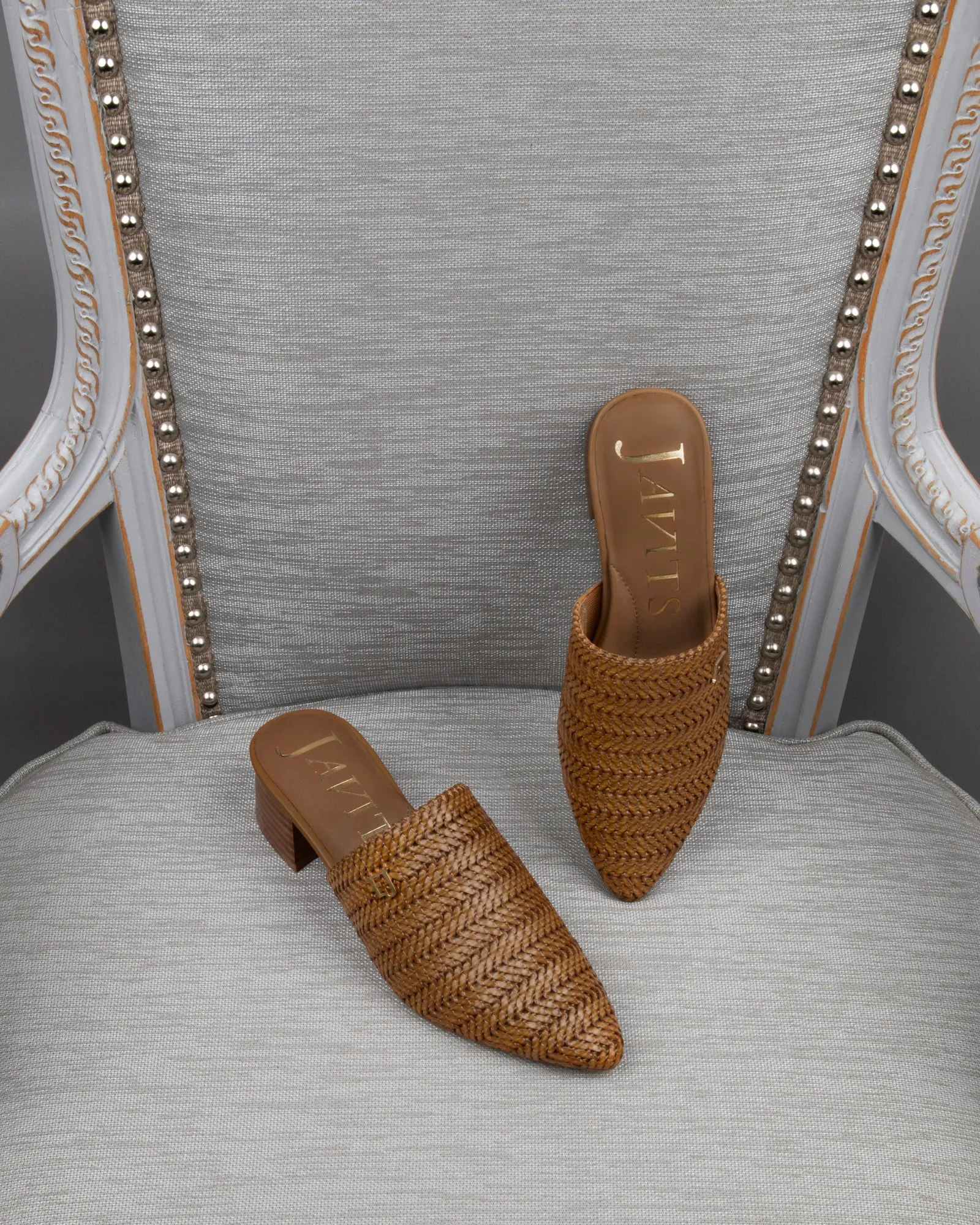 Aura Mule Saddle sold by Eric Javits product image thumbnail 3