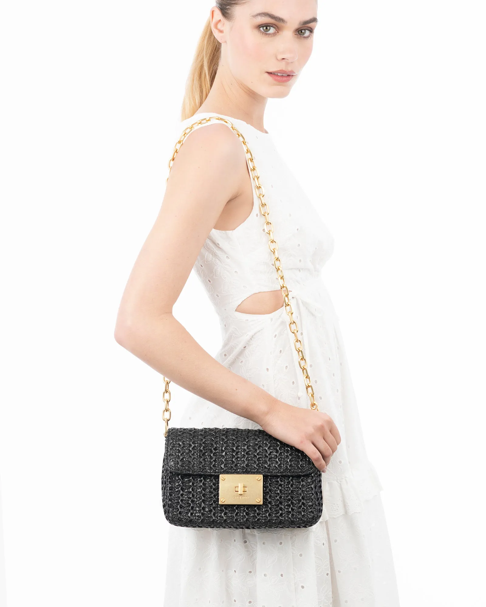 Lil Cherie Straw Crossbody Bag sold by Eric Javits product image thumbnail 5