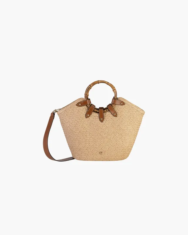 My Way Jr. Straw Crossbody Bag made by Eric Javits