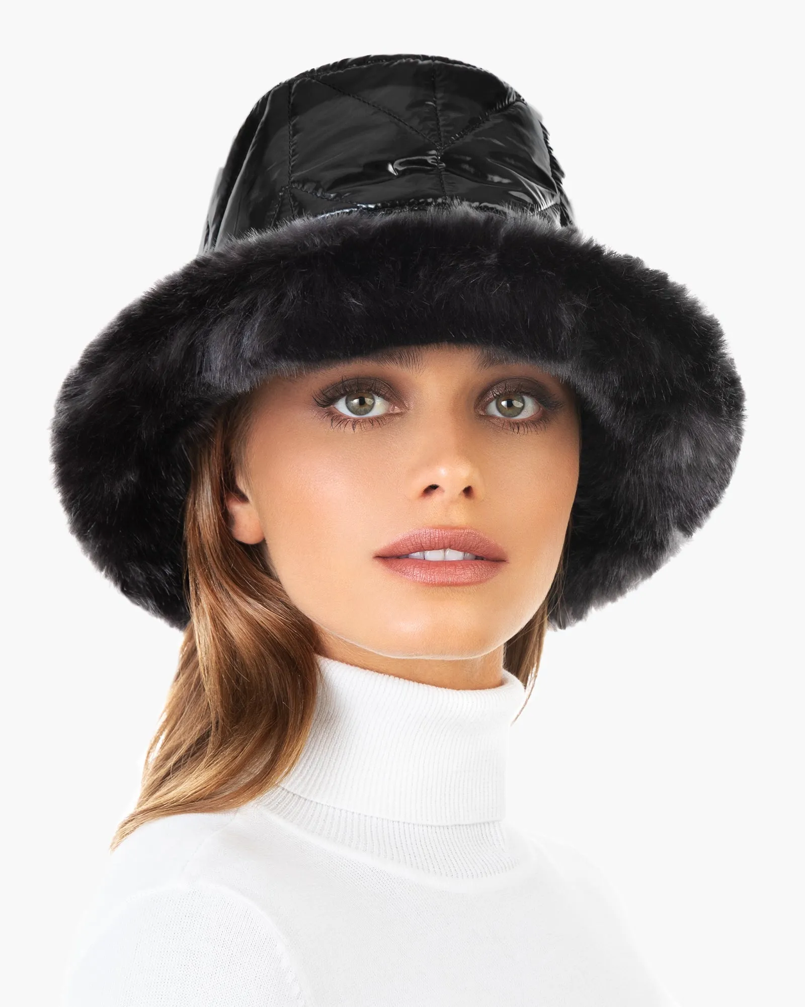 Invincible Winter Puffer Bucket Hat sold by Eric Javits product image thumbnail 4