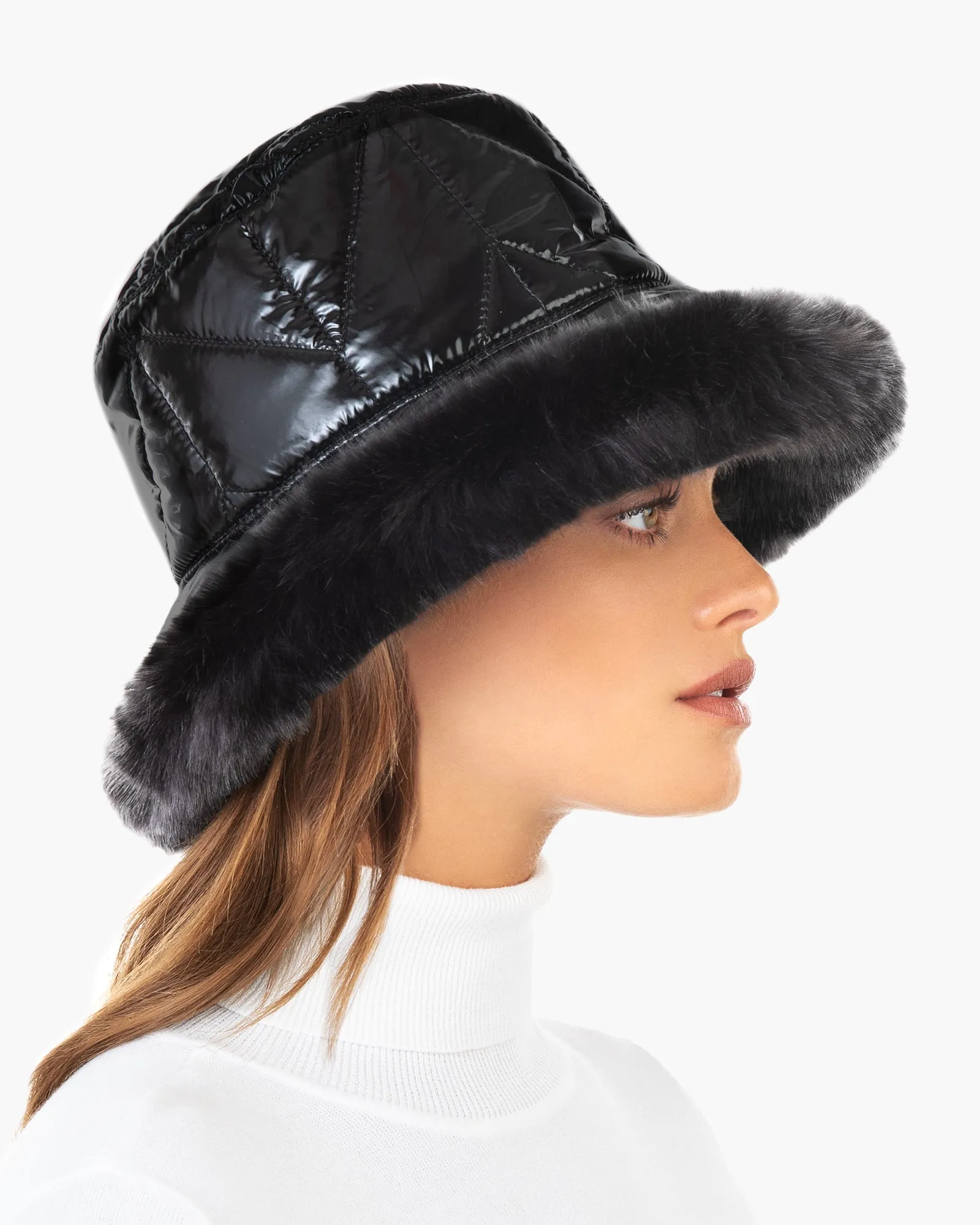 Invincible Winter Puffer Bucket Hat sold by Eric Javits product image thumbnail 3