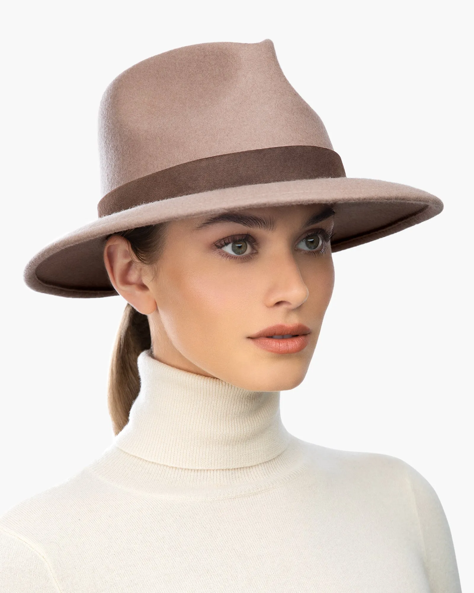 Ms Cool Wool Felt Fedora Hat sold by Eric Javits product image thumbnail 2