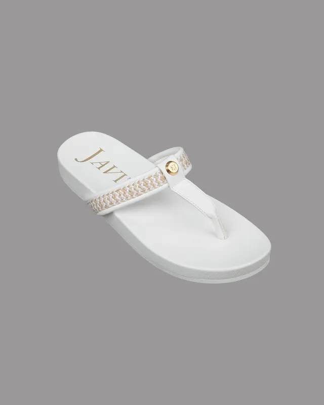 Squishee® Flip Flop White Mix sold by Eric Javits