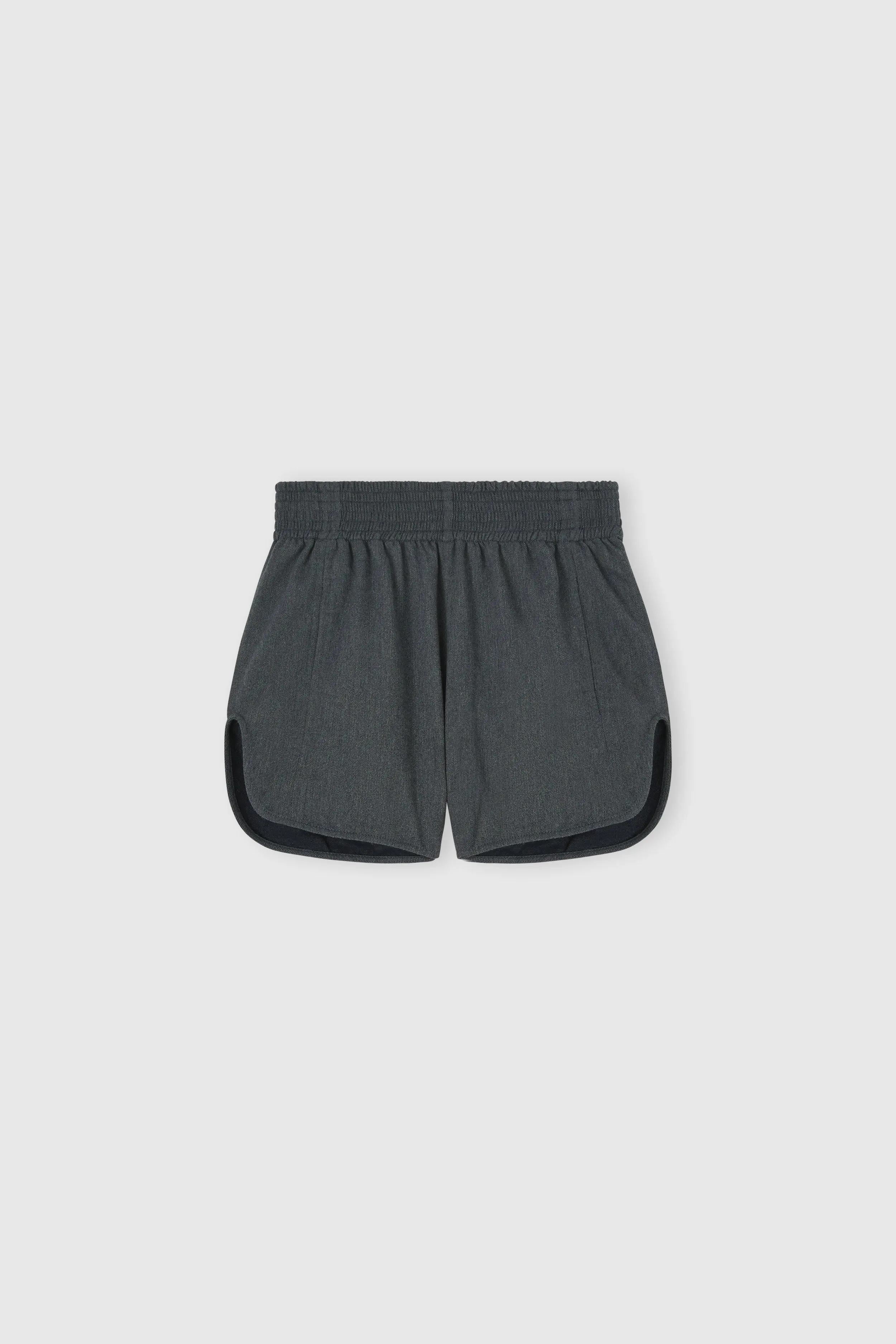 Cotton flannel shorts with adjustable drawstring sold by Ermanno Scervino