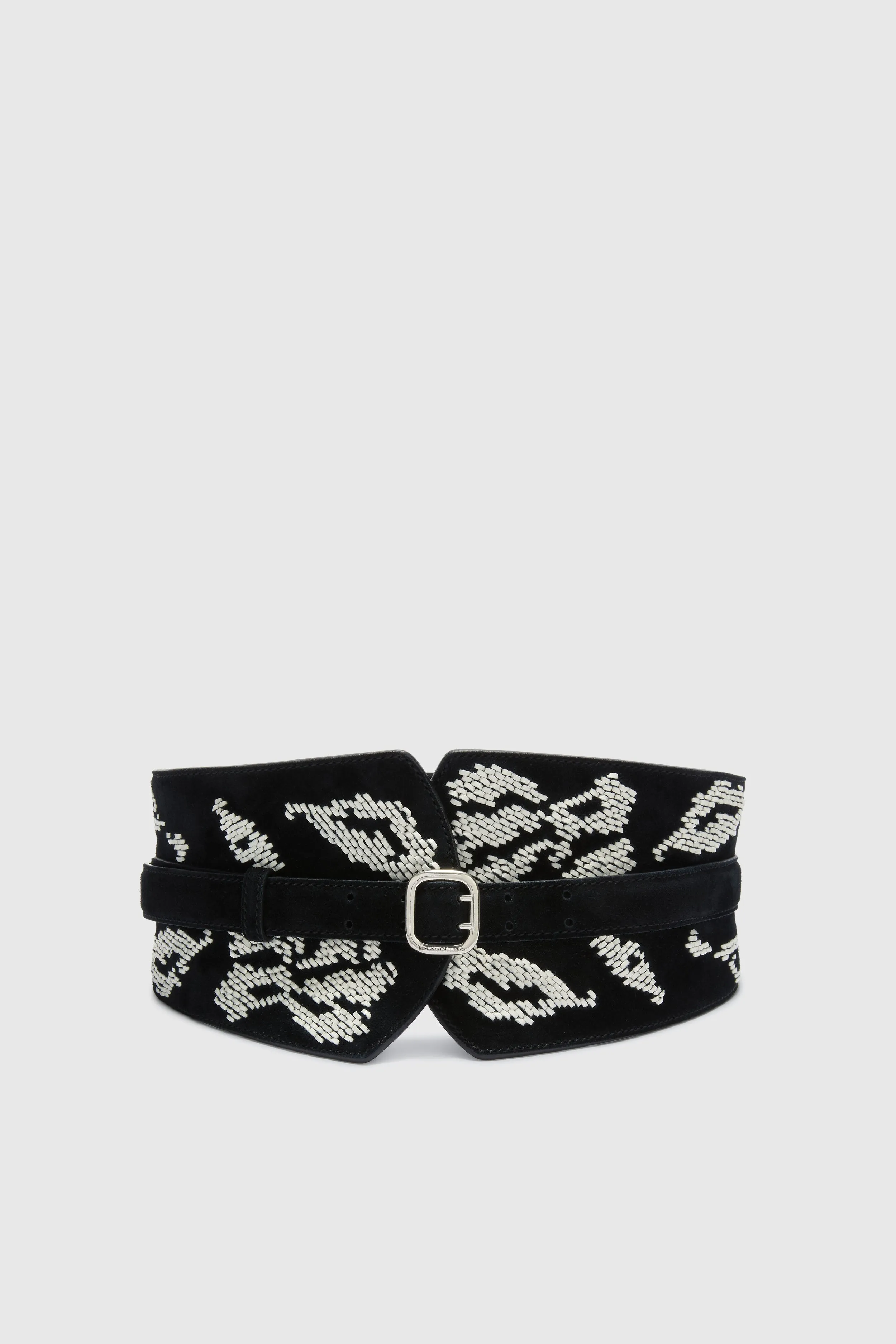 Embroidered corset belt sold by Ermanno Scervino