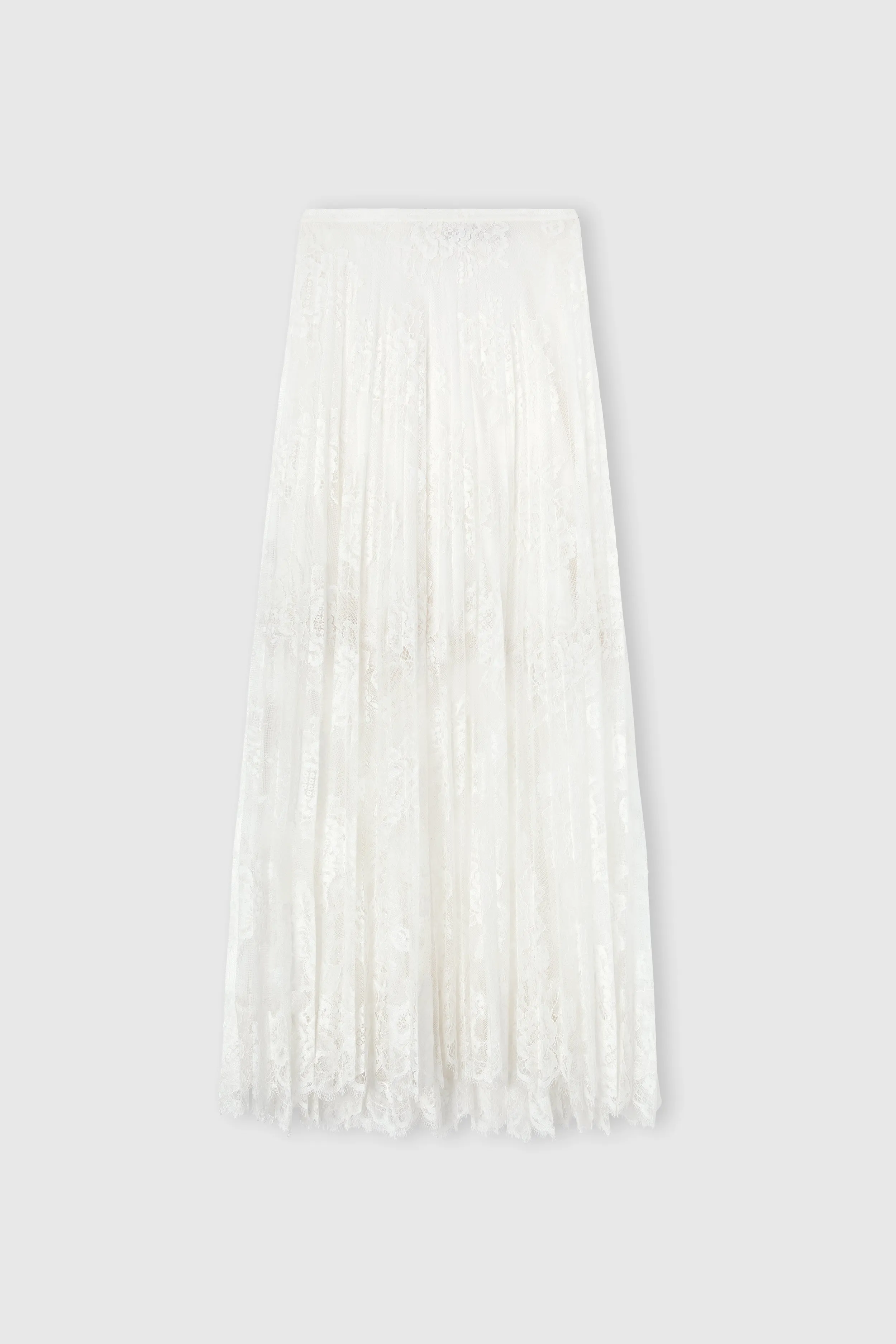 Midi lace skirt with slip sold by Ermanno Scervino