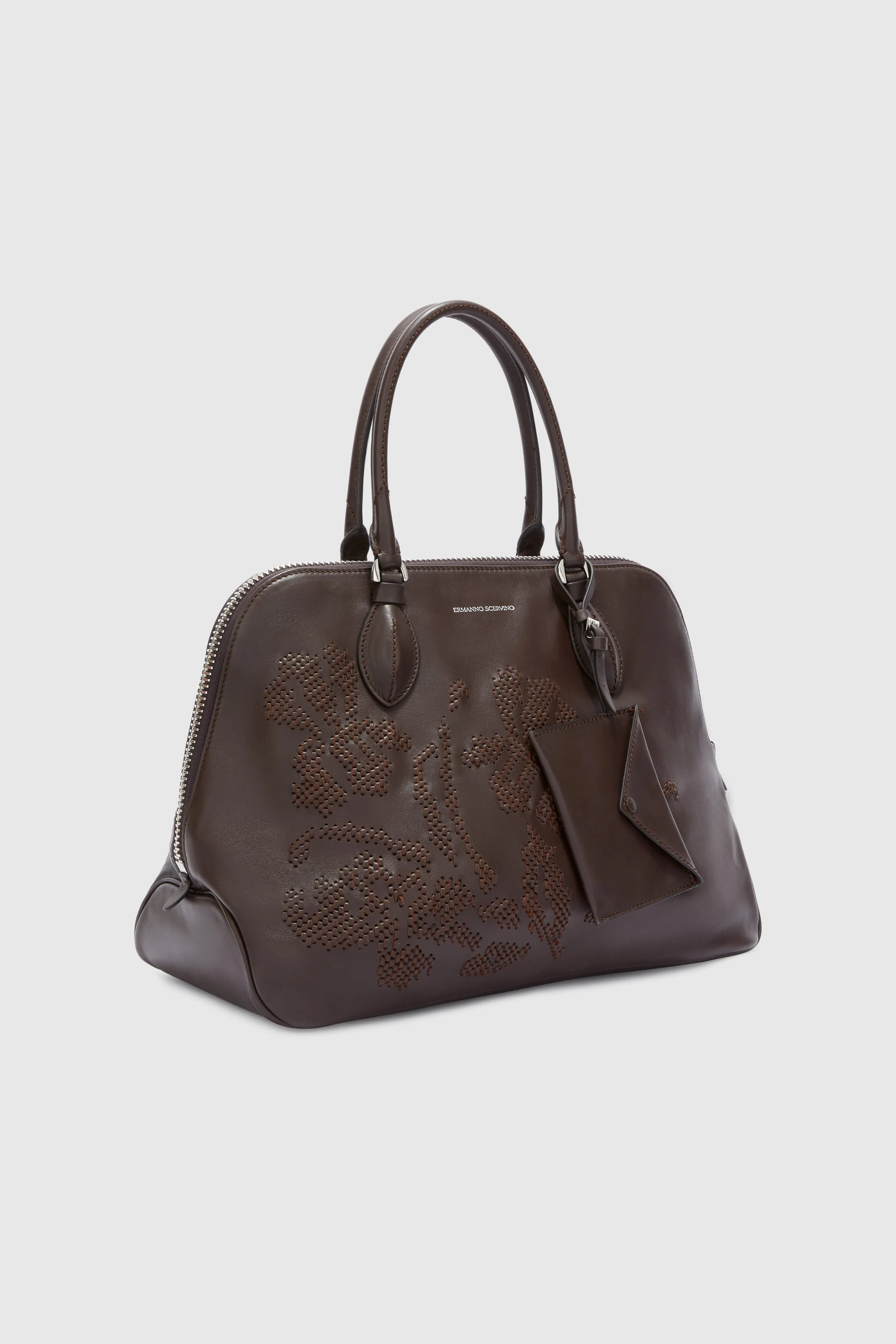 Orsetta large embroidered in suede sold by Ermanno Scervino product image thumbnail 3