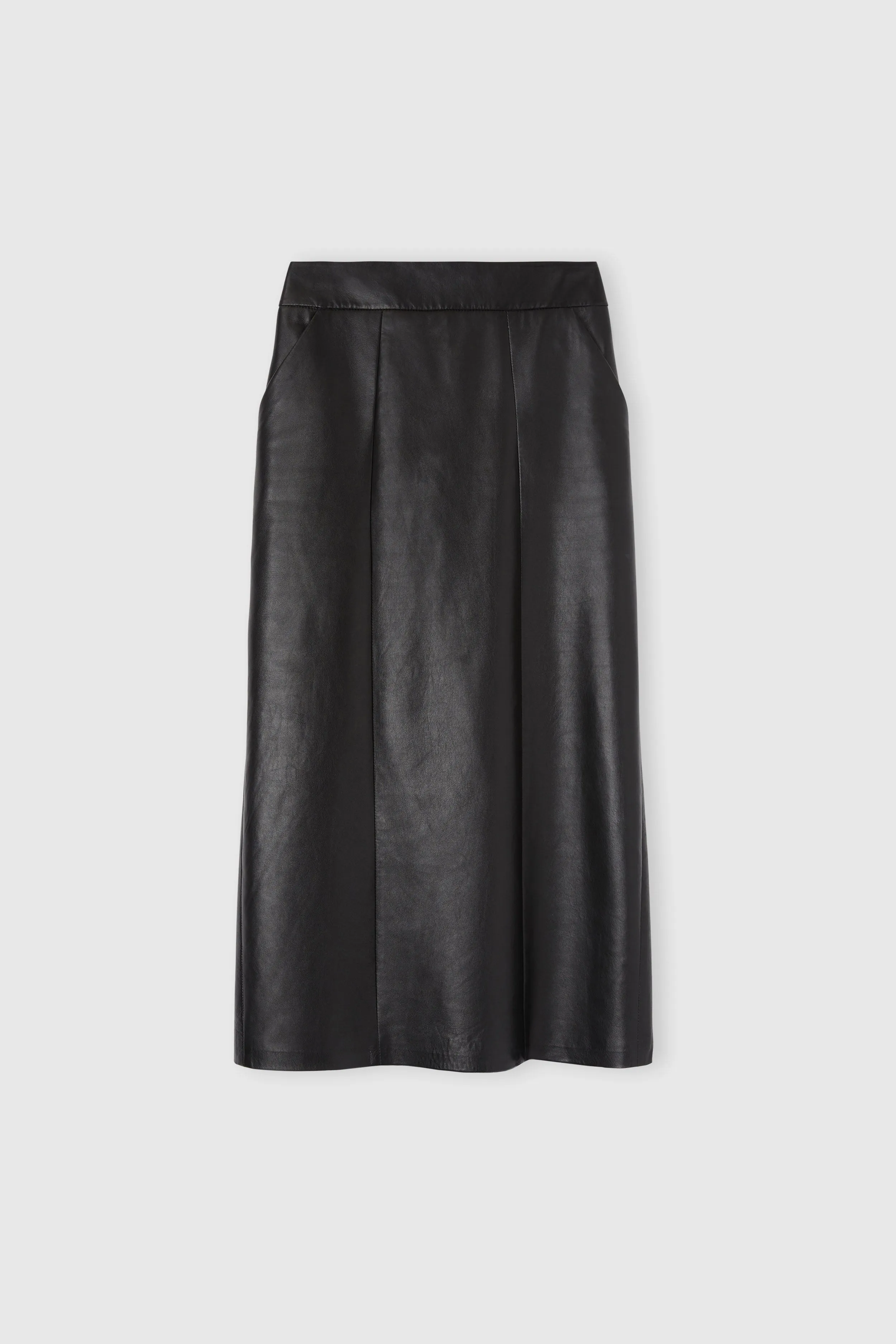 Leather sheath skirt sold by Ermanno Scervino