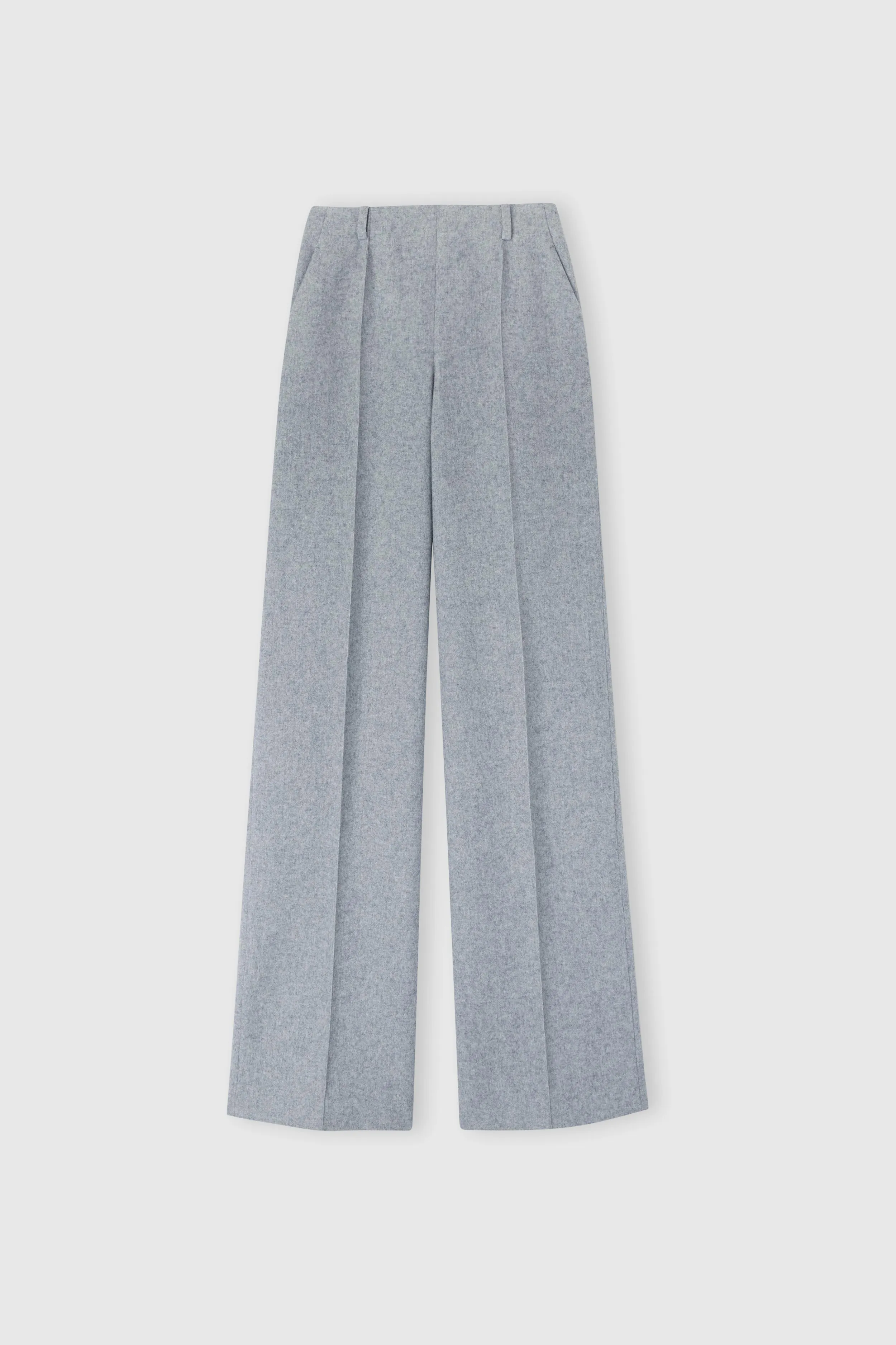 Wool blend palazzo trousers sold by Ermanno Scervino
