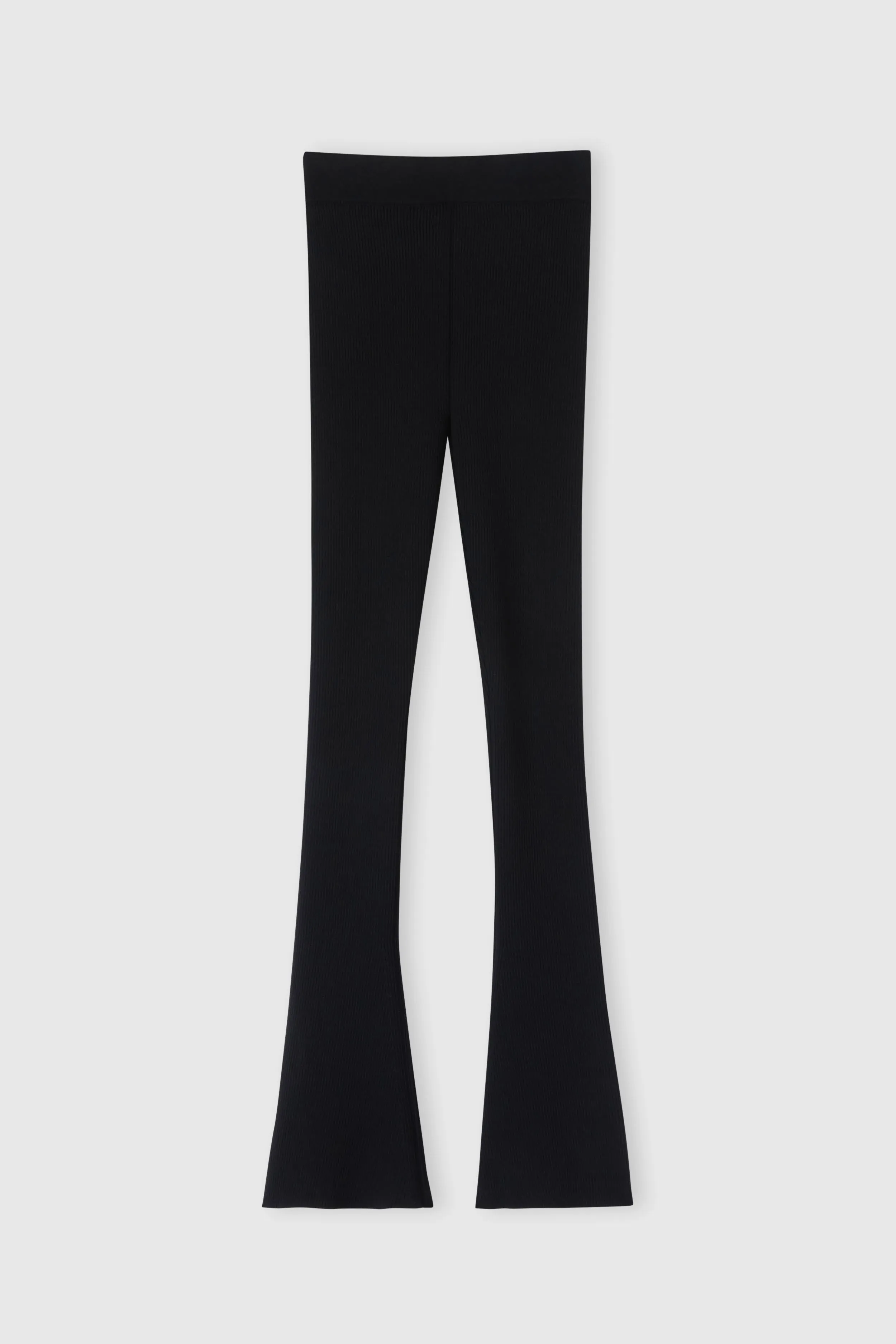 Leggings in viscose blend with vertical ribbed pattern sold by Ermanno Scervino