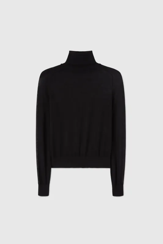 Cotton turtleneck jumper sold by Ermanno Scervino