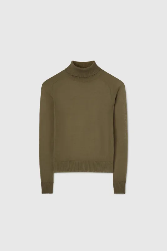 Cotton turtleneck jumper sold by Ermanno Scervino