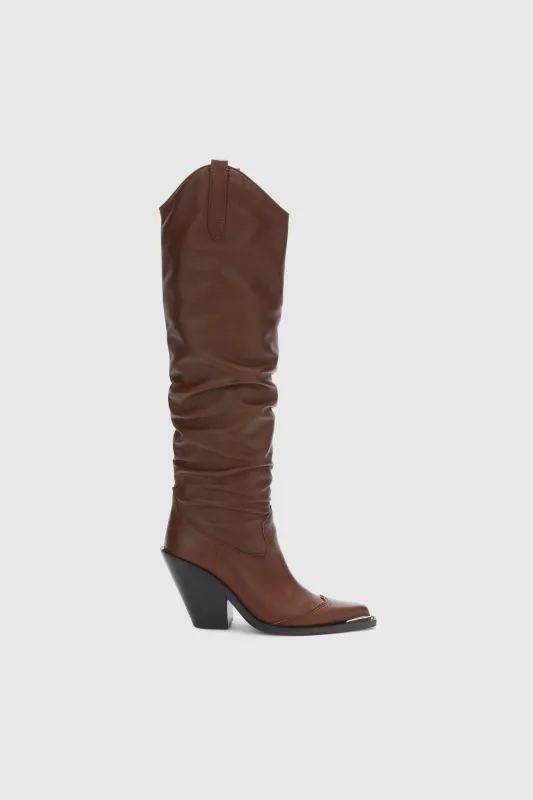 High soft calfskin Texan made by Ermanno Scervino
