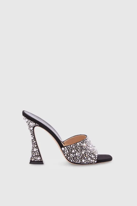 Mules with crystals sold by Ermanno Scervino