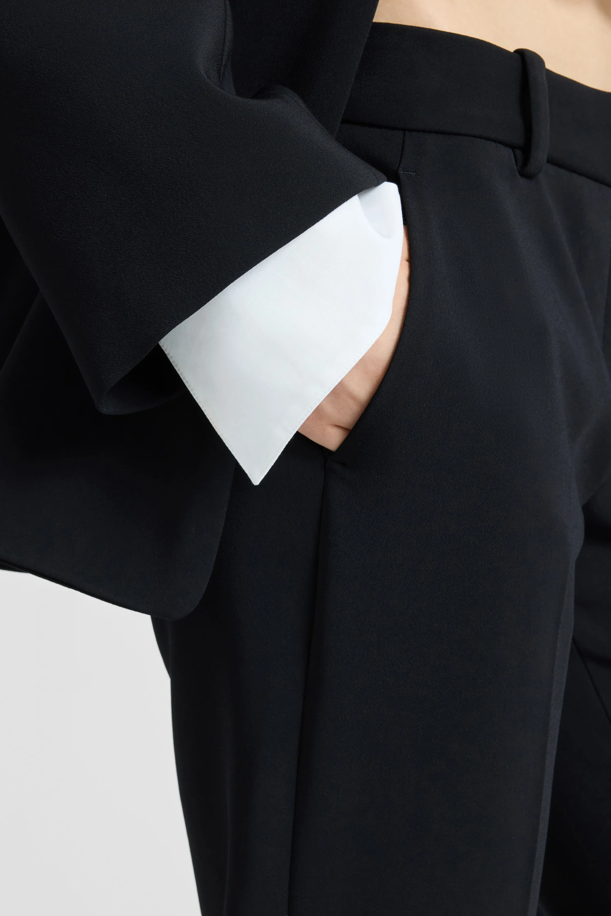 Bootcut trousers in viscose blend sold by Ermanno Scervino product image thumbnail 4