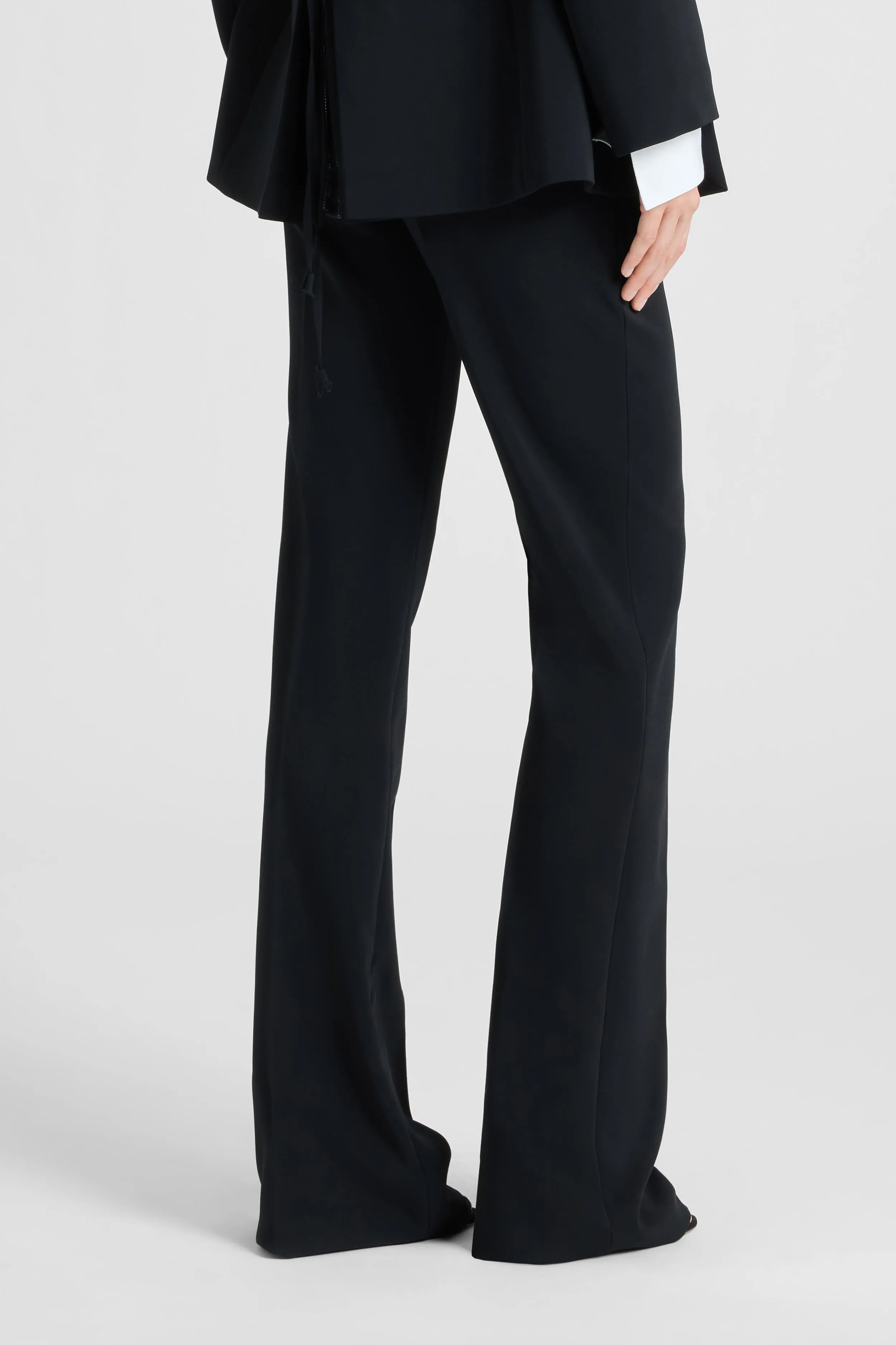 Bootcut trousers in viscose blend sold by Ermanno Scervino product image thumbnail 5