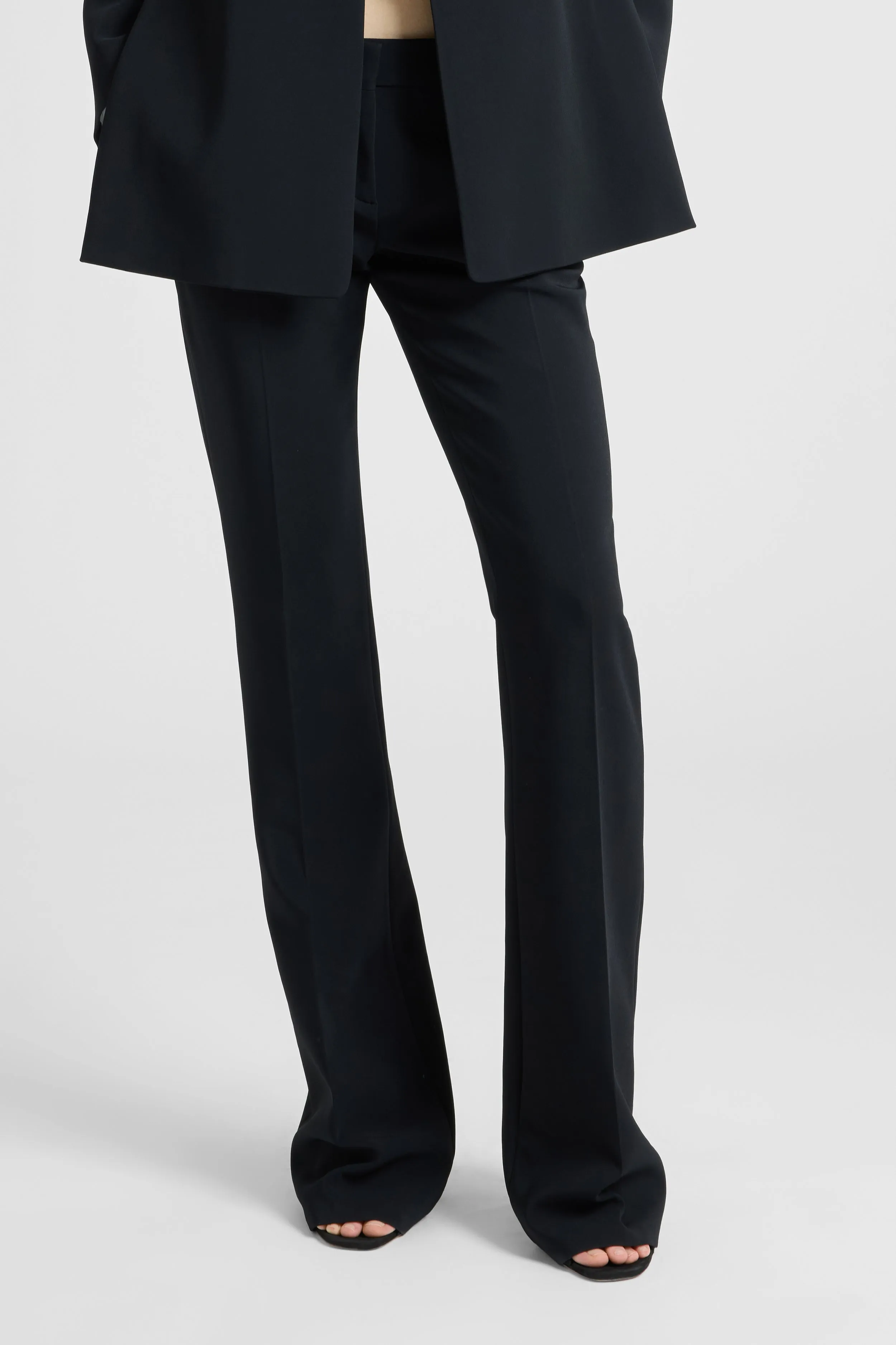 Bootcut trousers in viscose blend sold by Ermanno Scervino product image thumbnail 3