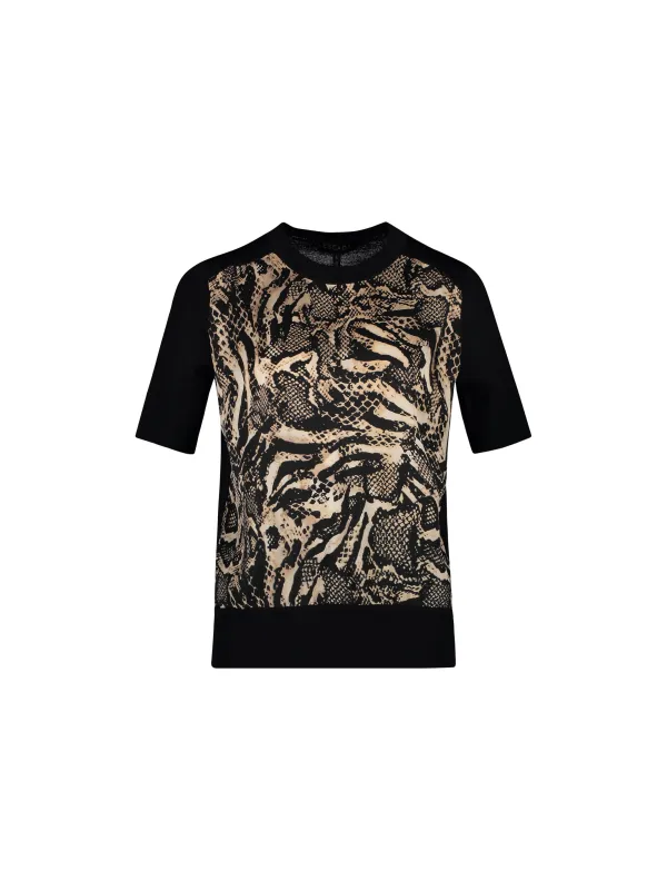 Stoff Pullover sold by Escada