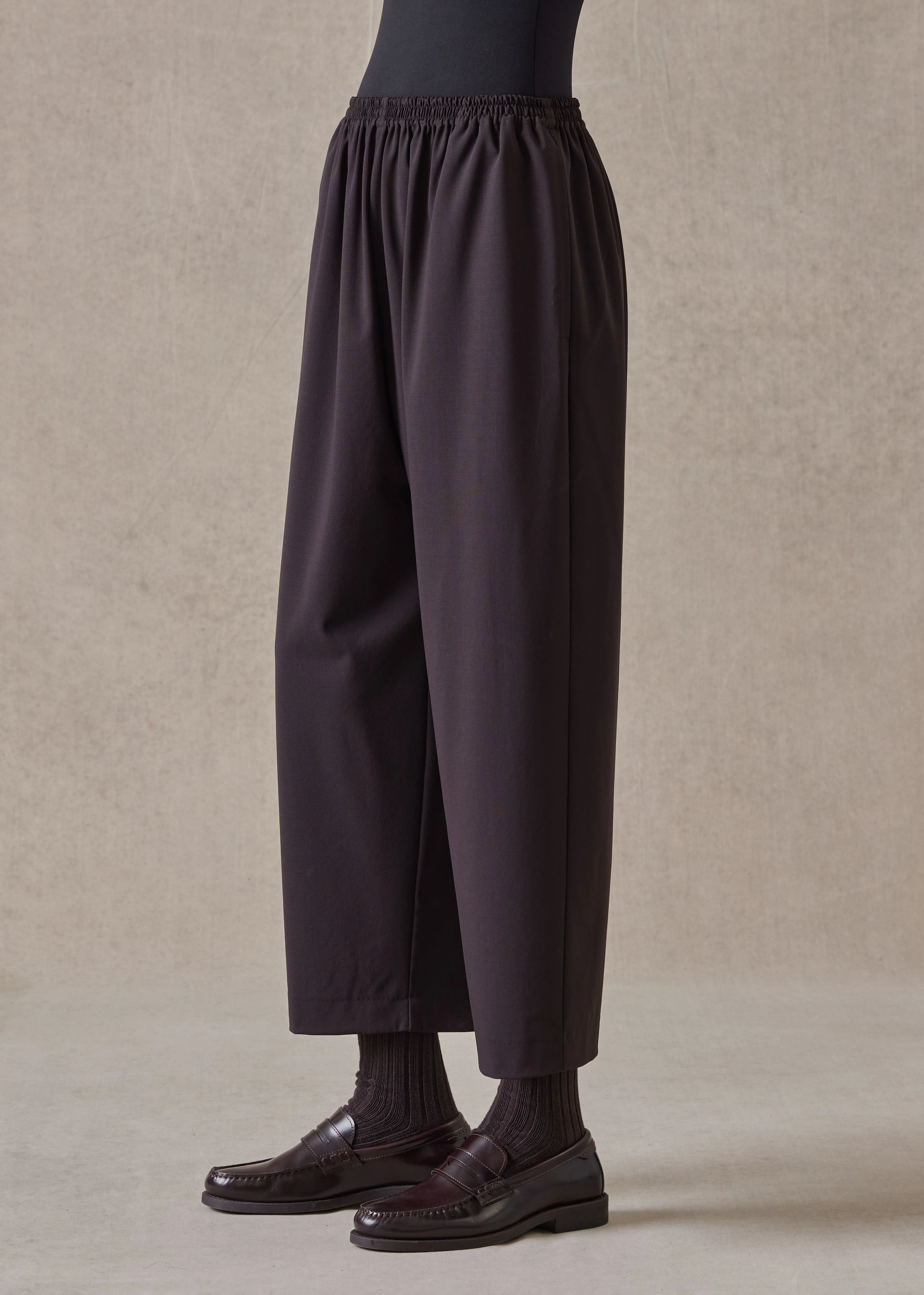 wool japanese trouser sold by eskandar product image thumbnail 2