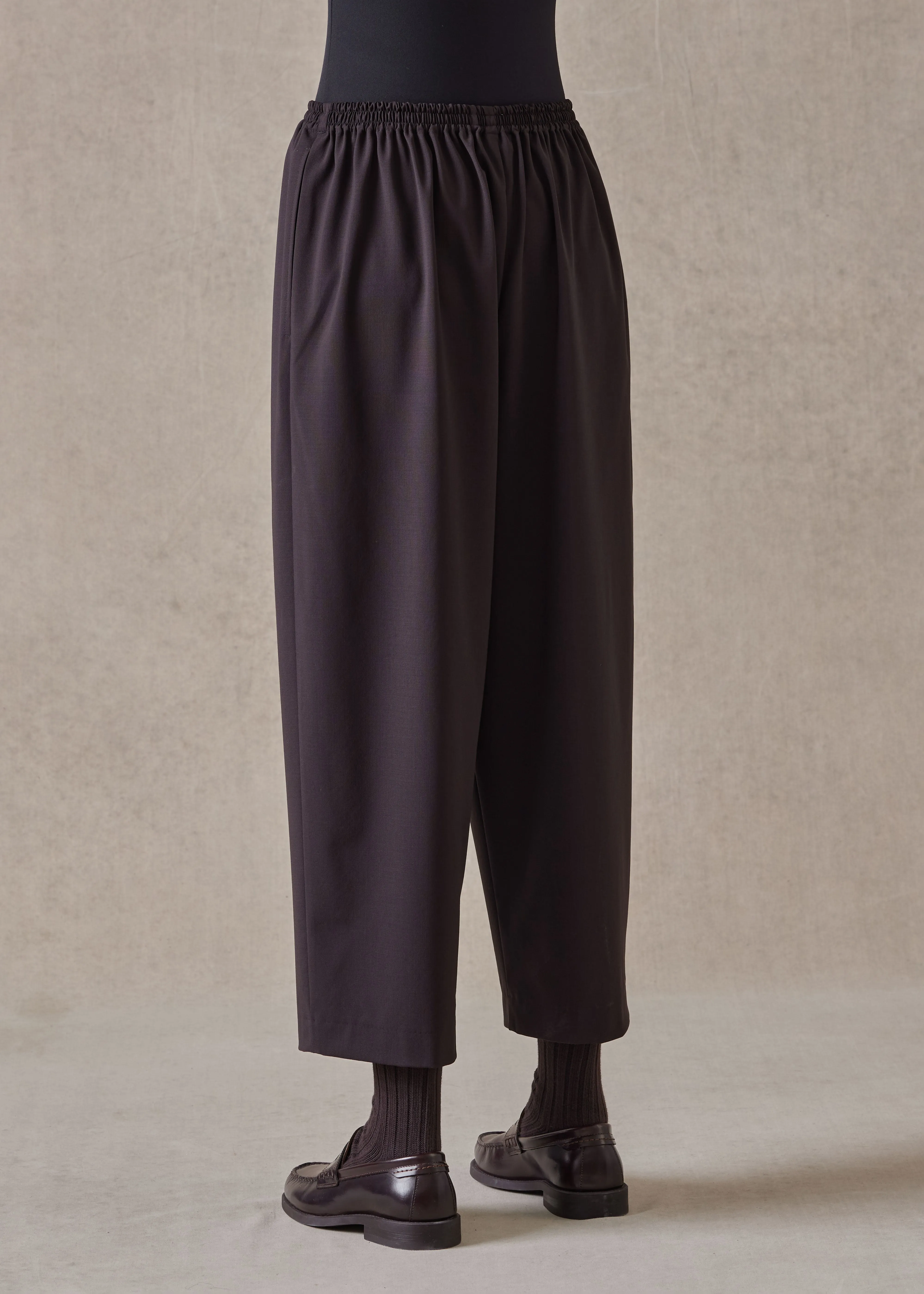 wool japanese trouser sold by eskandar product image thumbnail 5