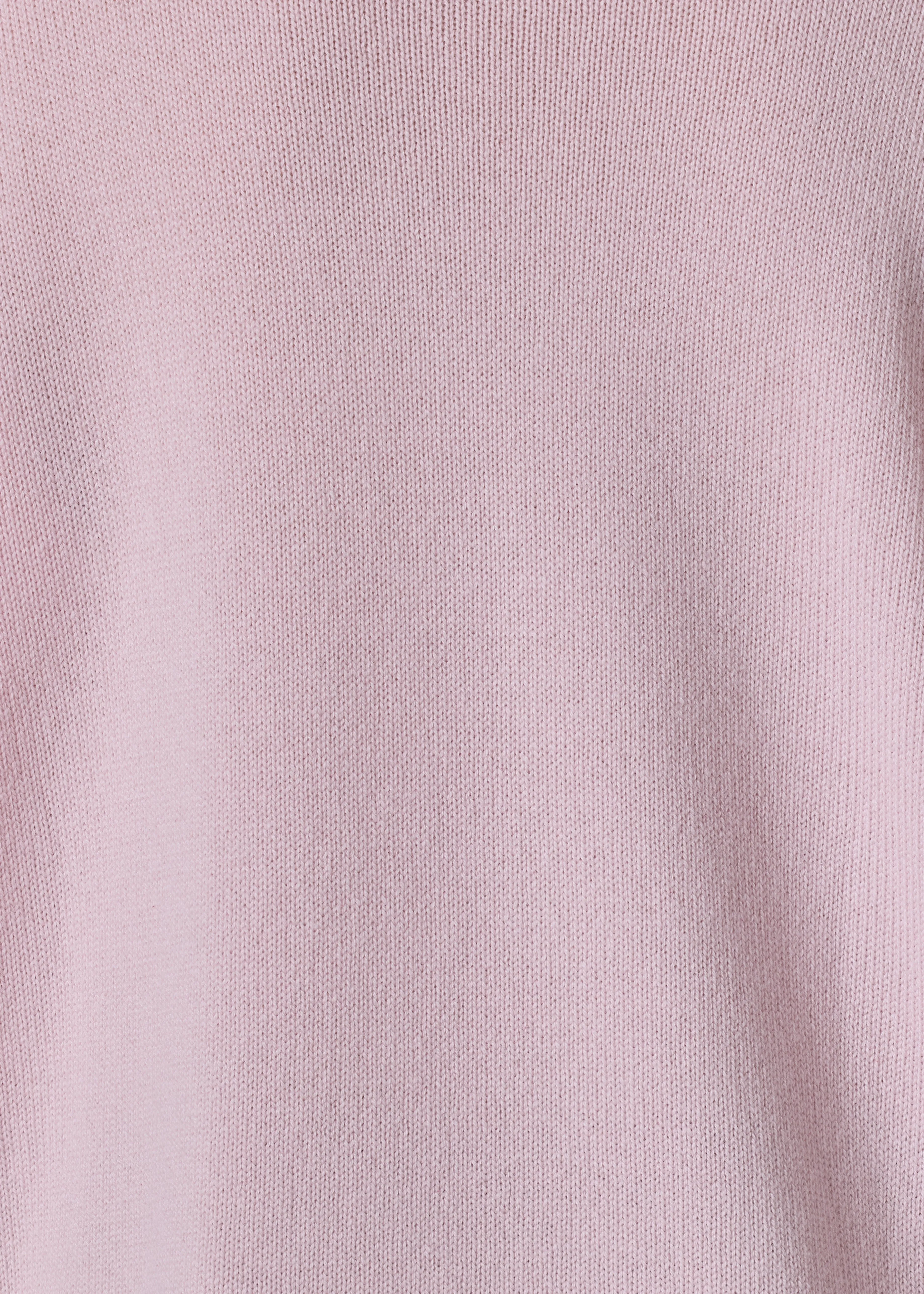 cashmere small long sleeve high neck sweater - mid (cherryblossom) sold by eskandar product image thumbnail 5