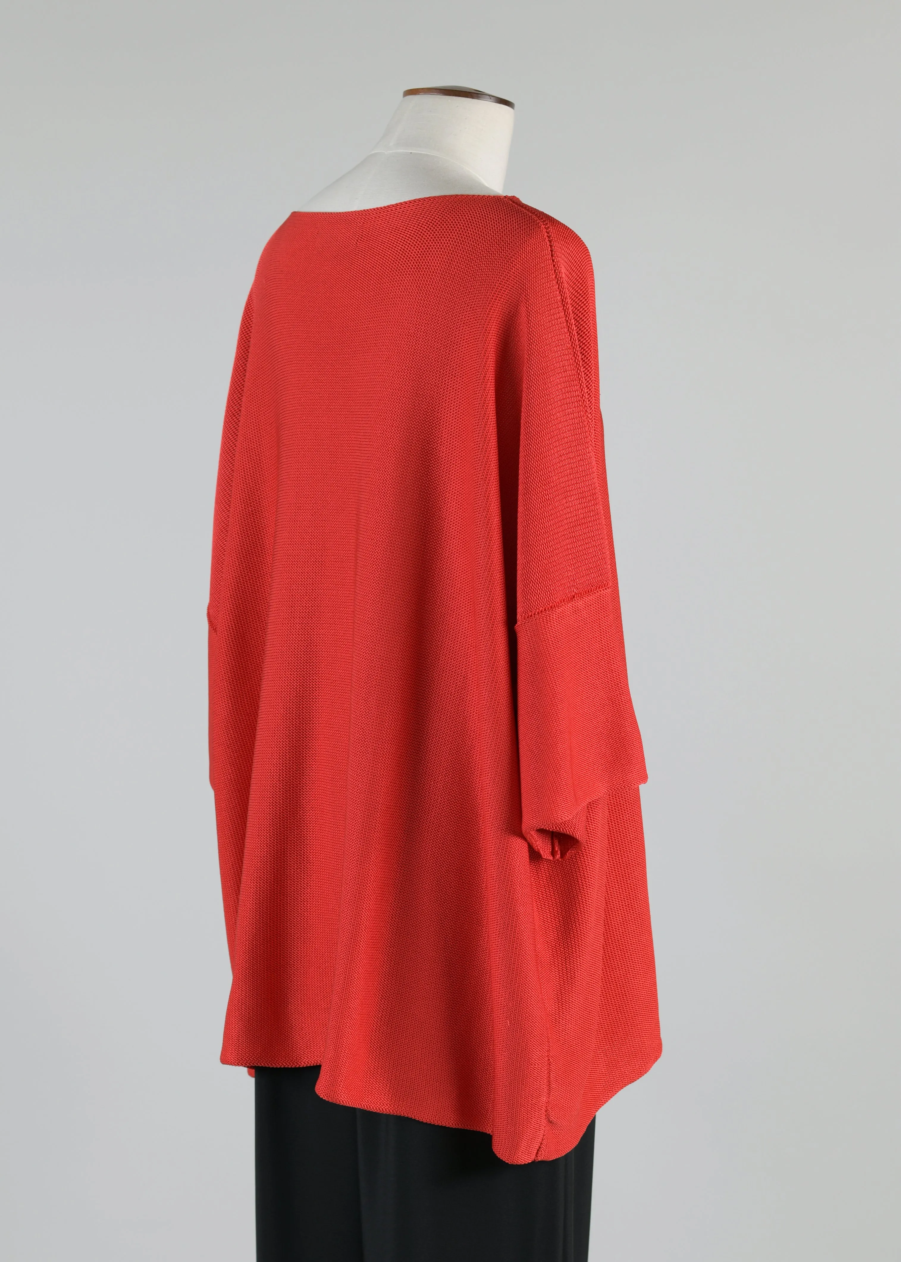 silk square short sleeve top - long sold by eskandar product image thumbnail 3