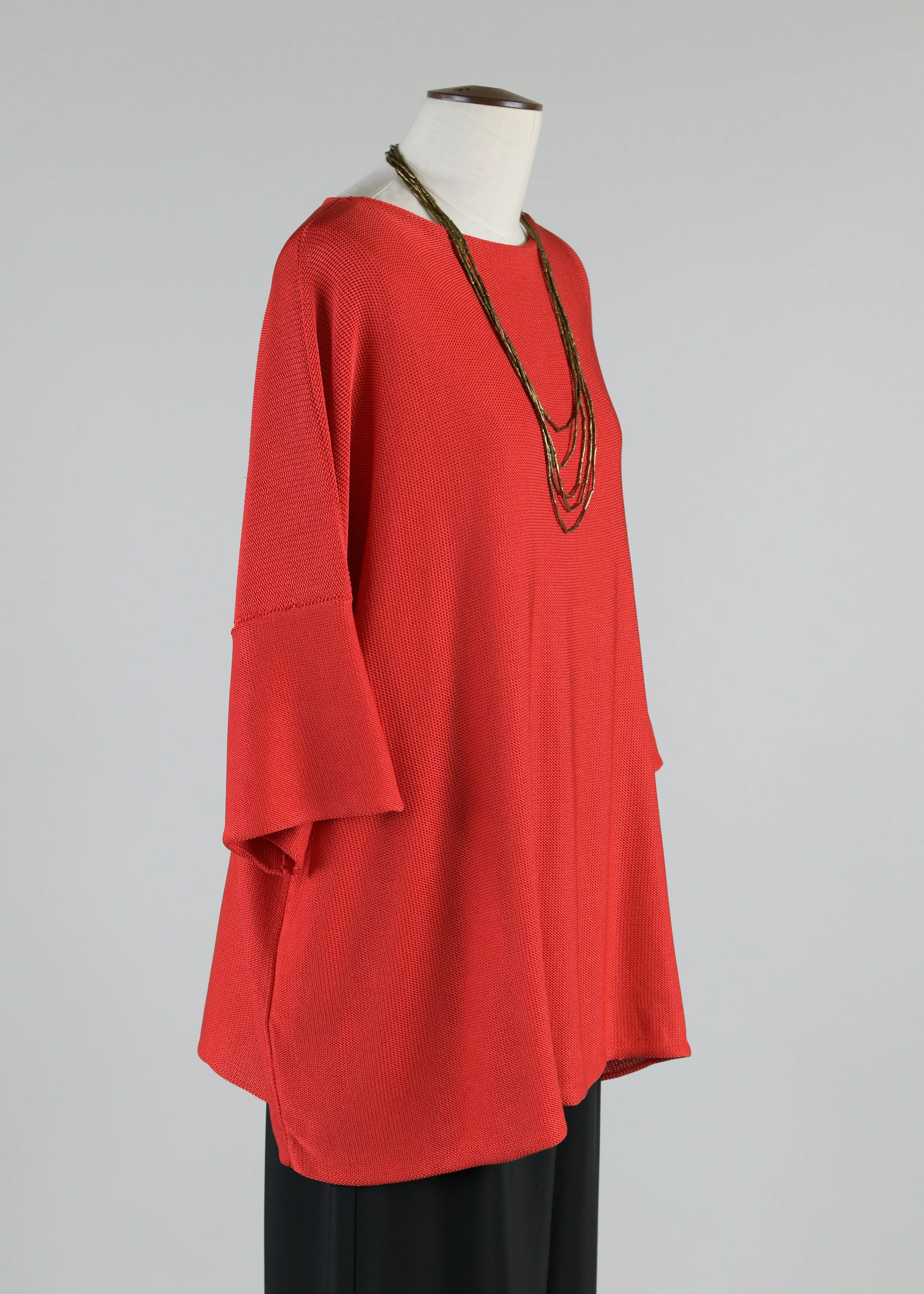 silk square short sleeve top - long sold by eskandar product image thumbnail 2