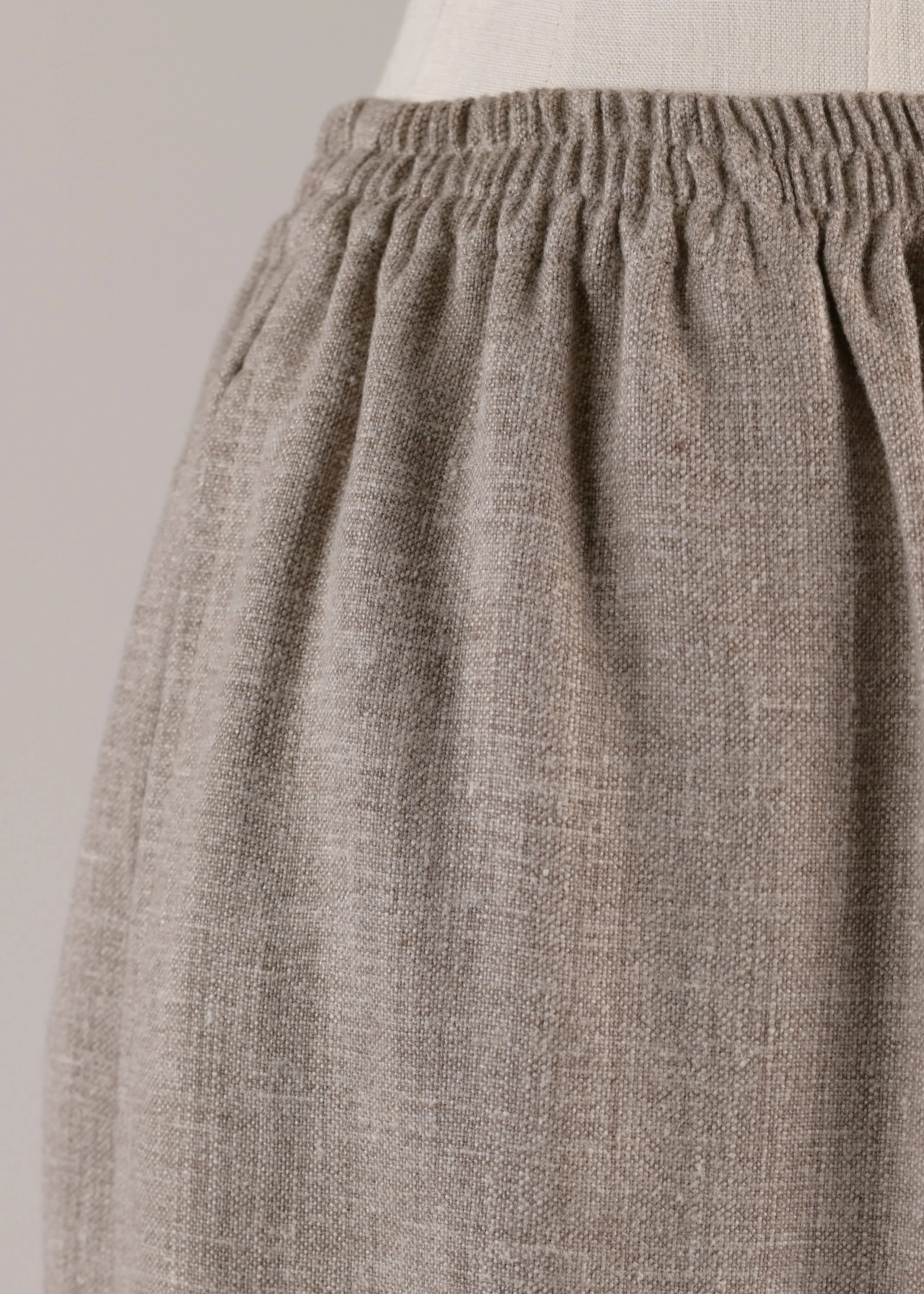 linen mix japanese trouser sold by eskandar product image thumbnail 4