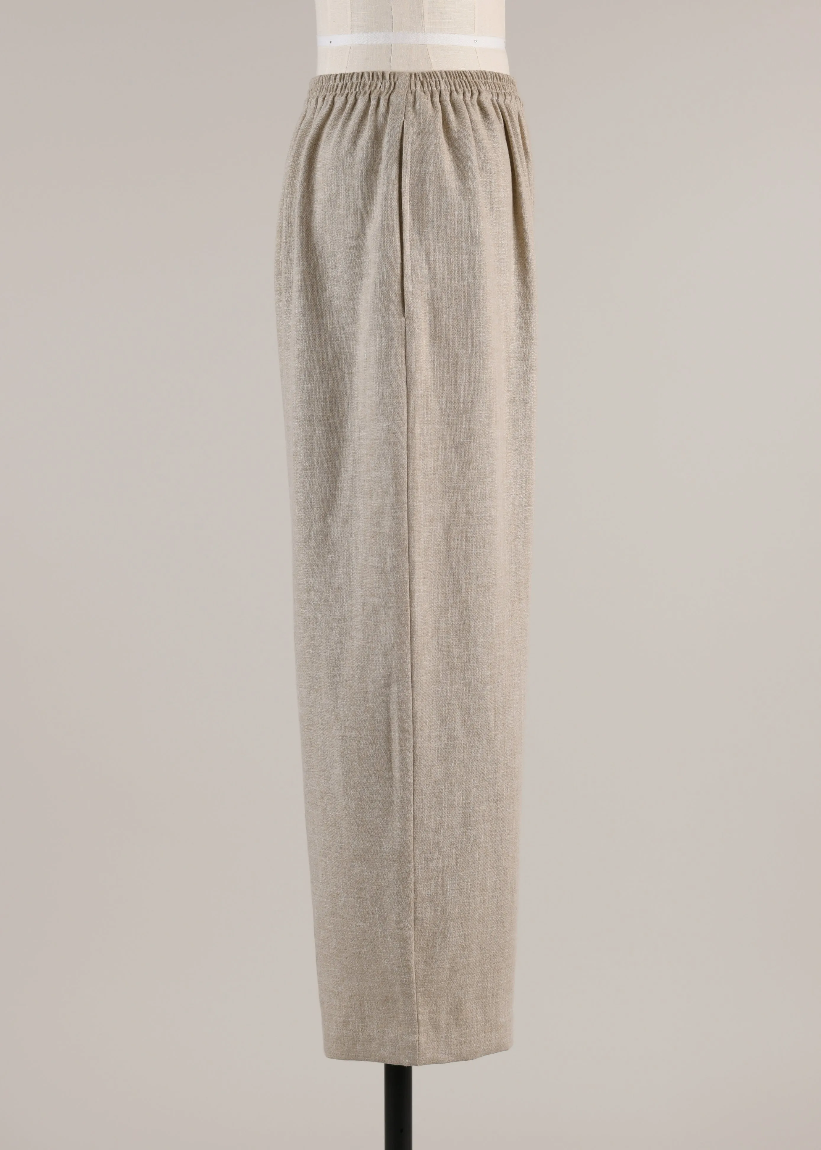 linen mix japanese trouser sold by eskandar product image thumbnail 2