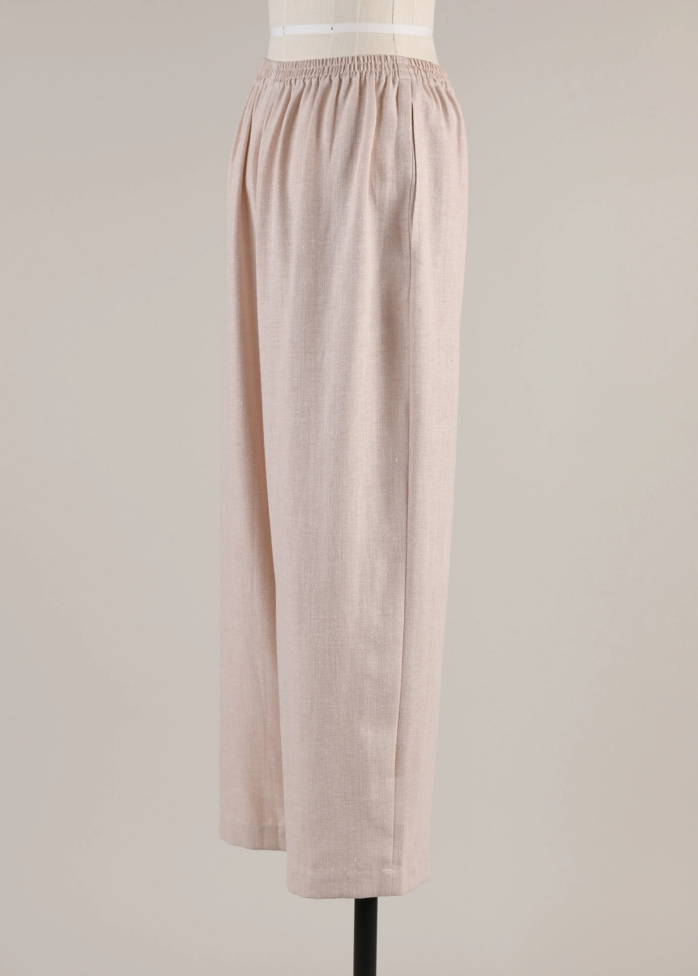 linen mix japanese trouser sold by eskandar product image thumbnail 3