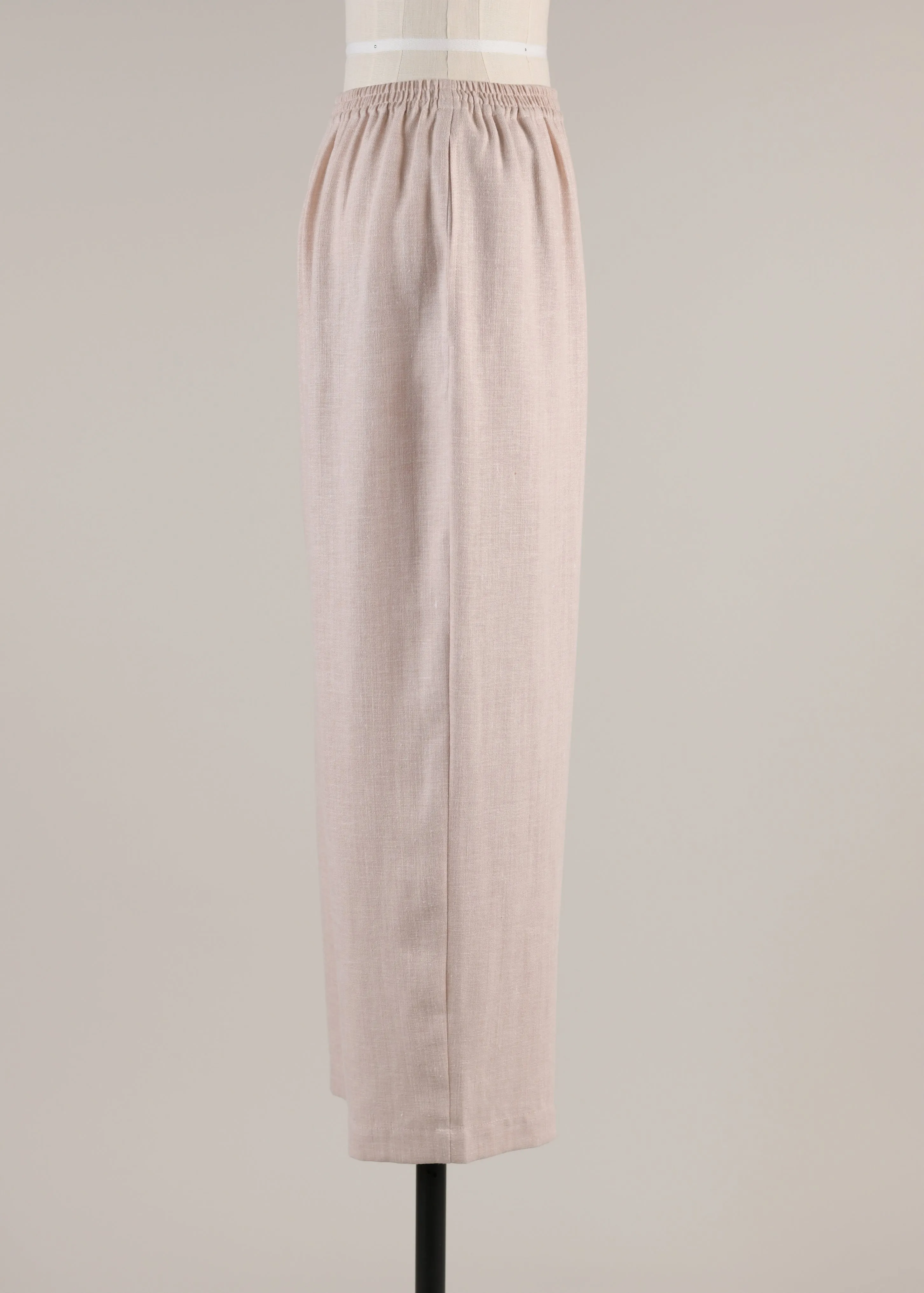 linen mix japanese trouser sold by eskandar product image thumbnail 2