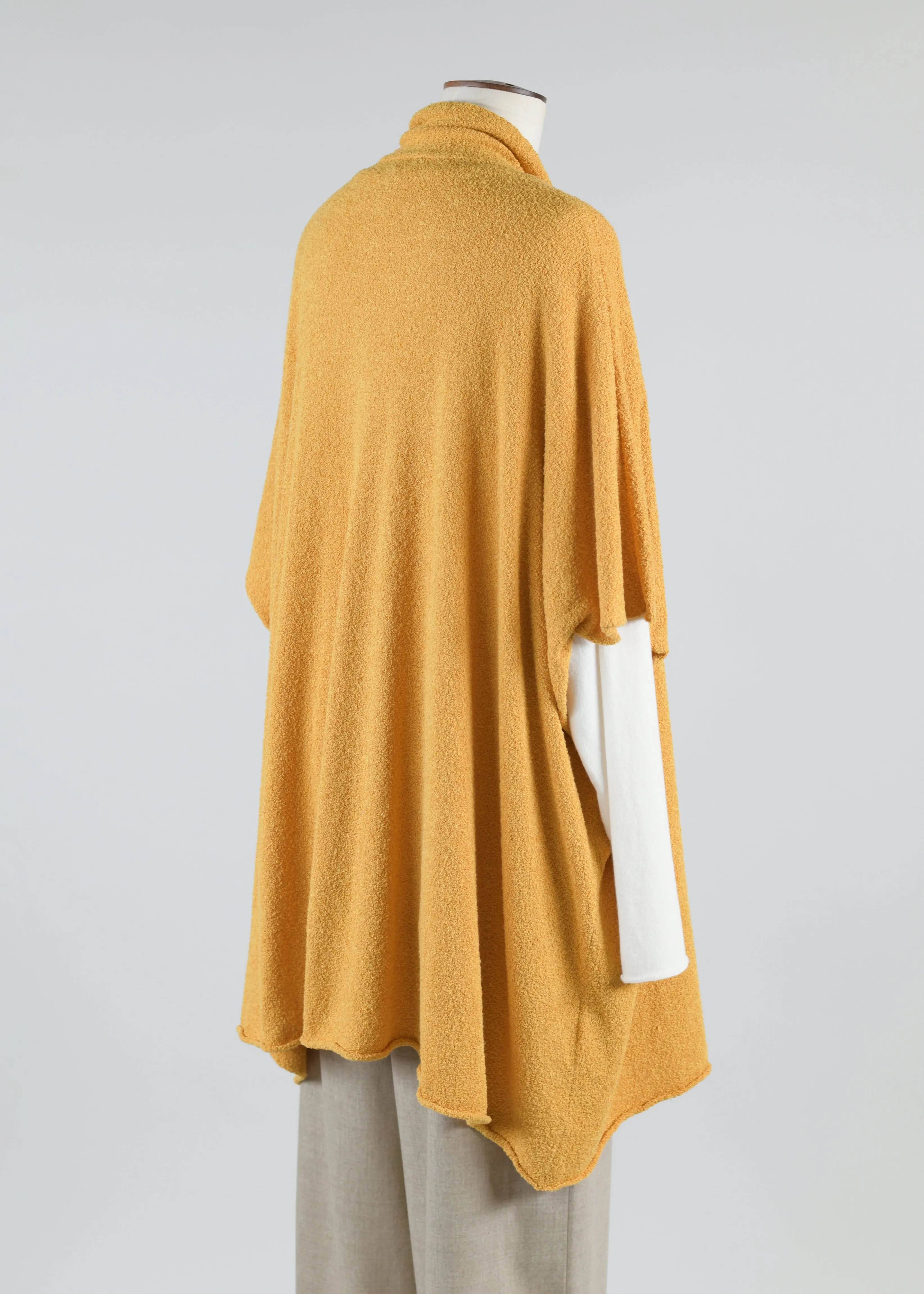wide sleeveless shawl collar cardigan - long sold by eskandar product image thumbnail 3