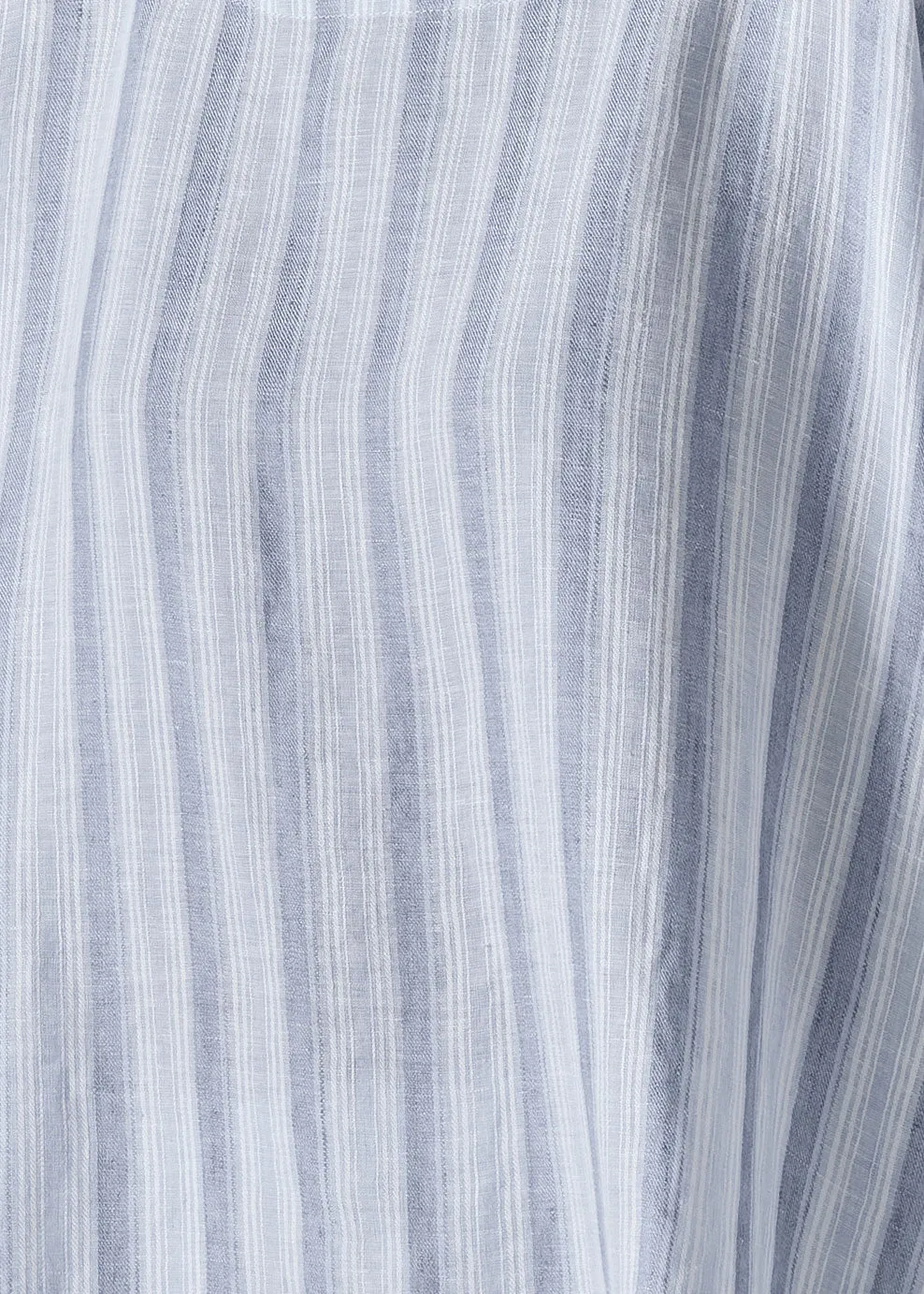 linen 3/4 sleeve scoop neck tunic - mid plus sold by eskandar product image thumbnail 5