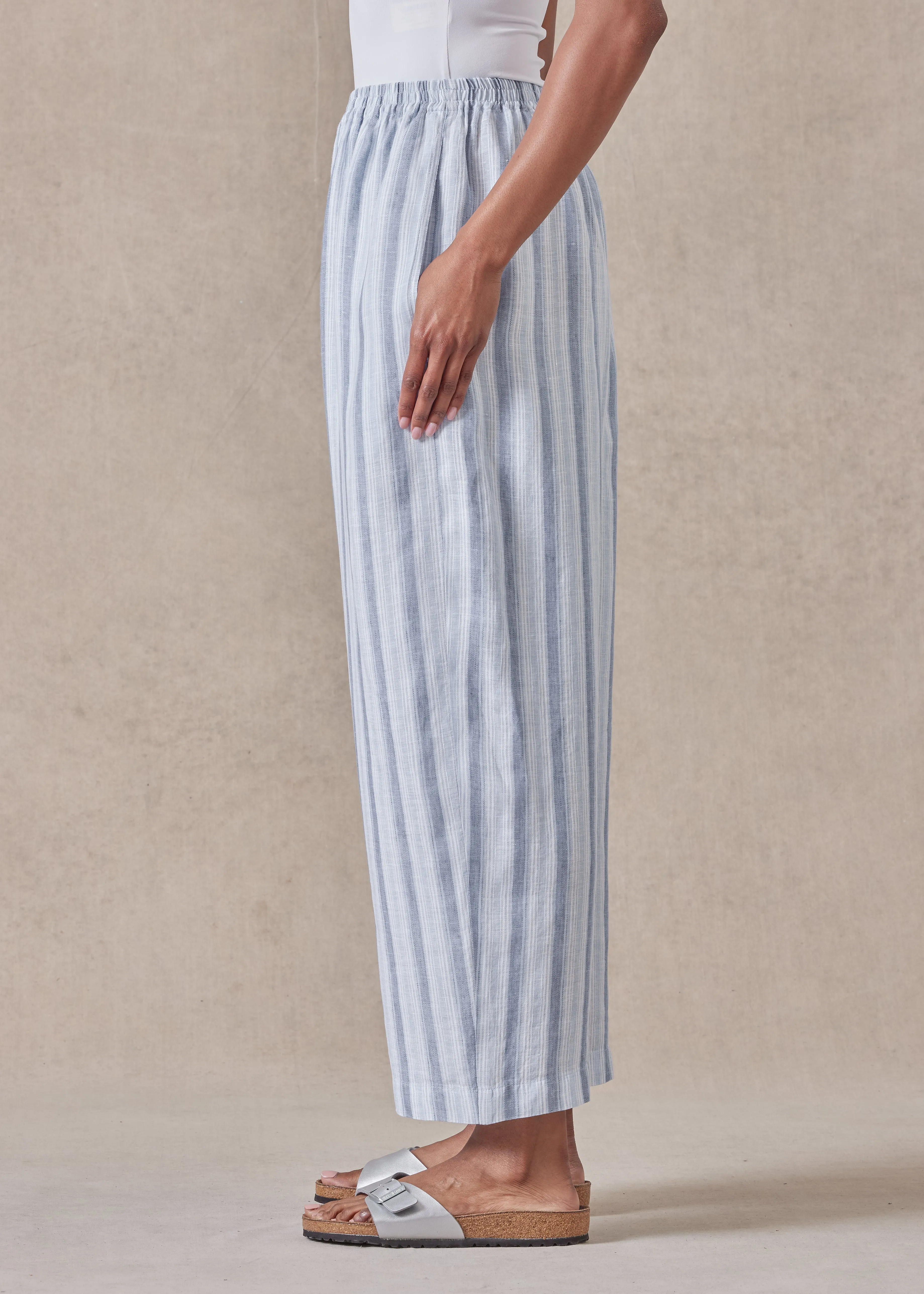 linen japanese trouser sold by eskandar product image thumbnail 2