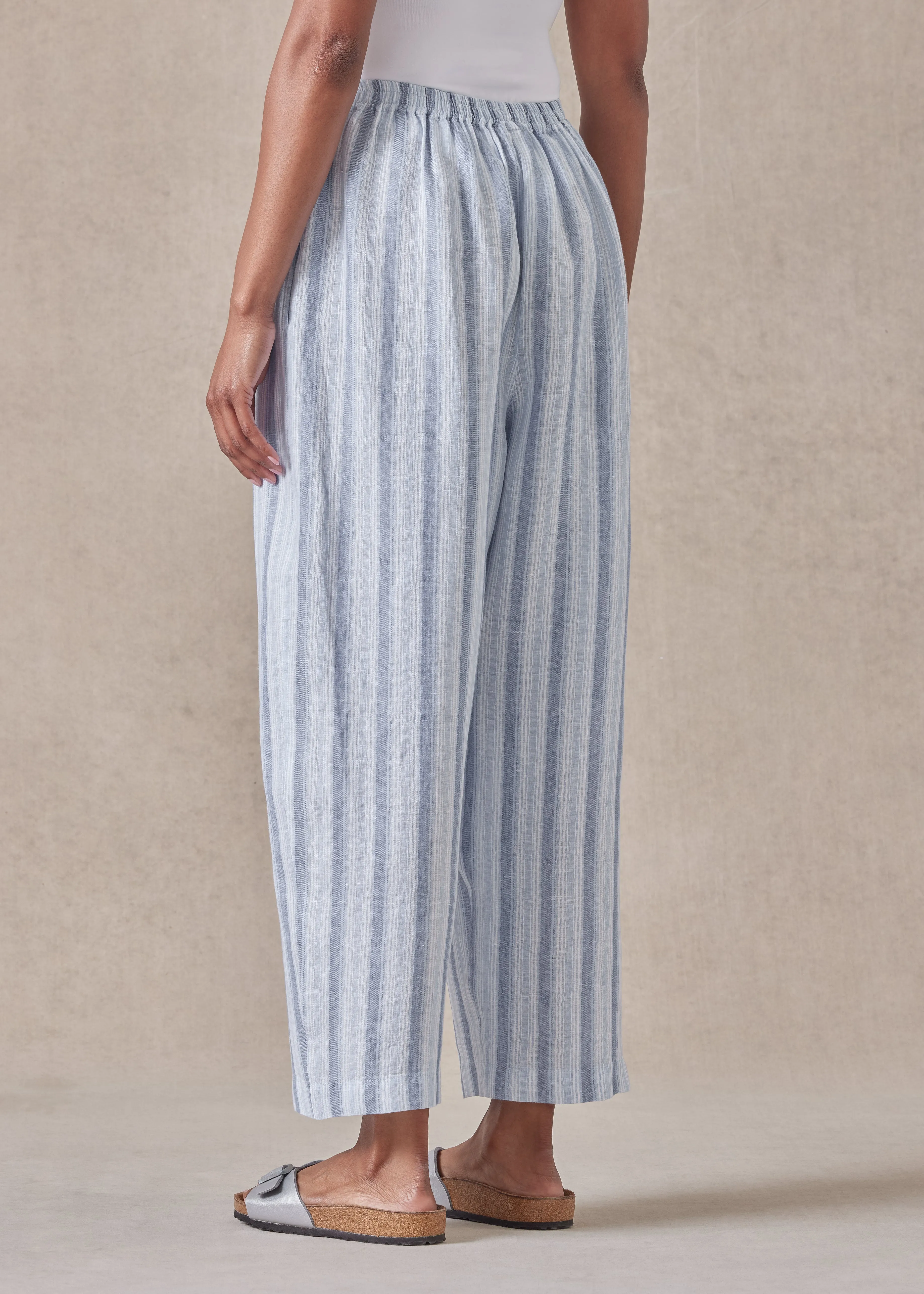 linen japanese trouser sold by eskandar product image thumbnail 3