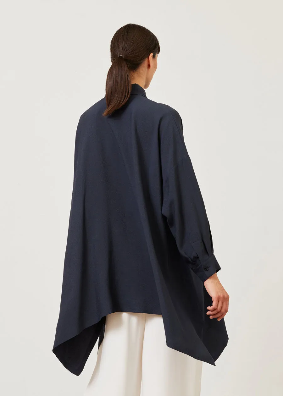 silk dps shirt with collar - long plus sold by eskandar product image thumbnail 4