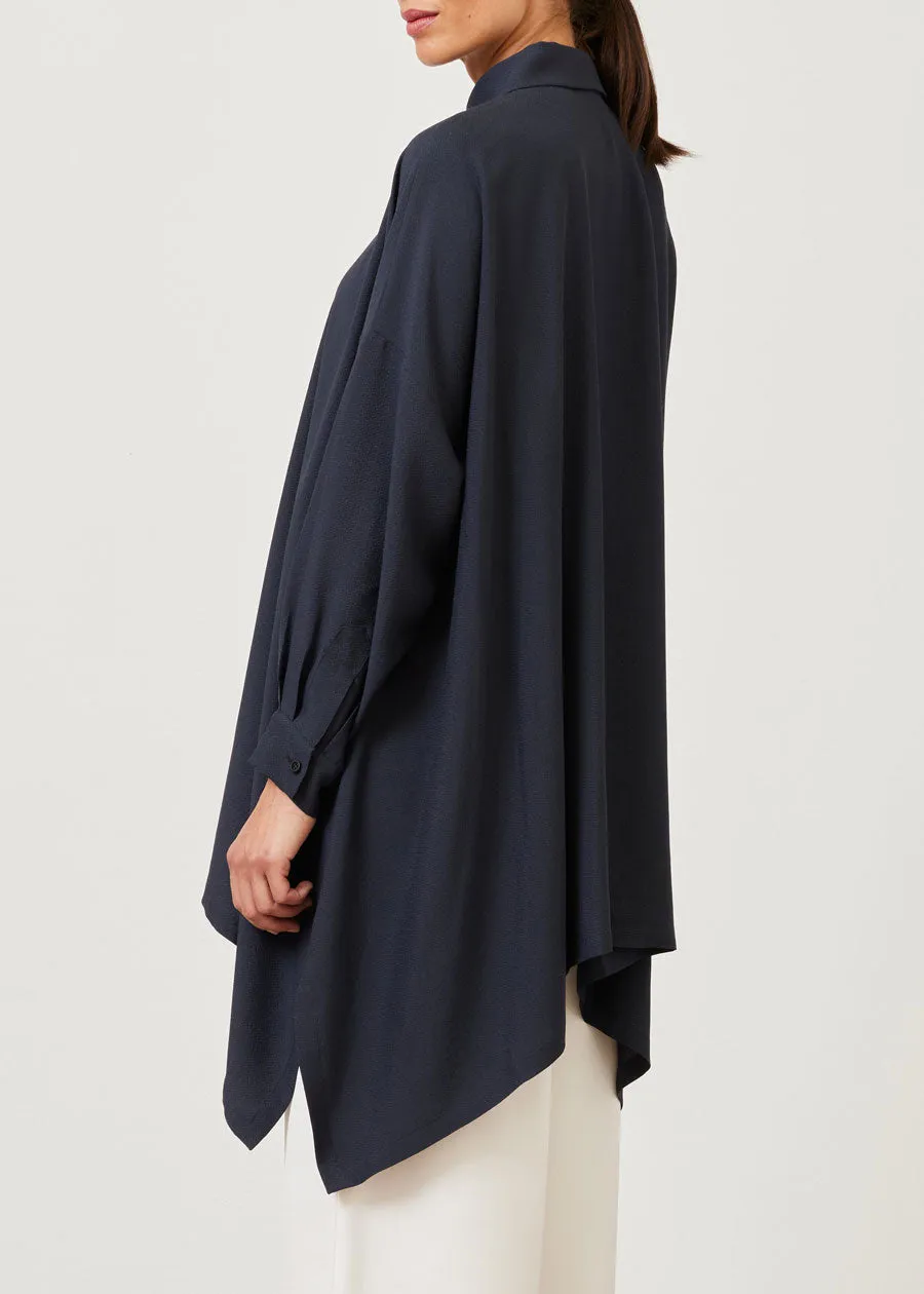 silk dps shirt with collar - long plus sold by eskandar product image thumbnail 2