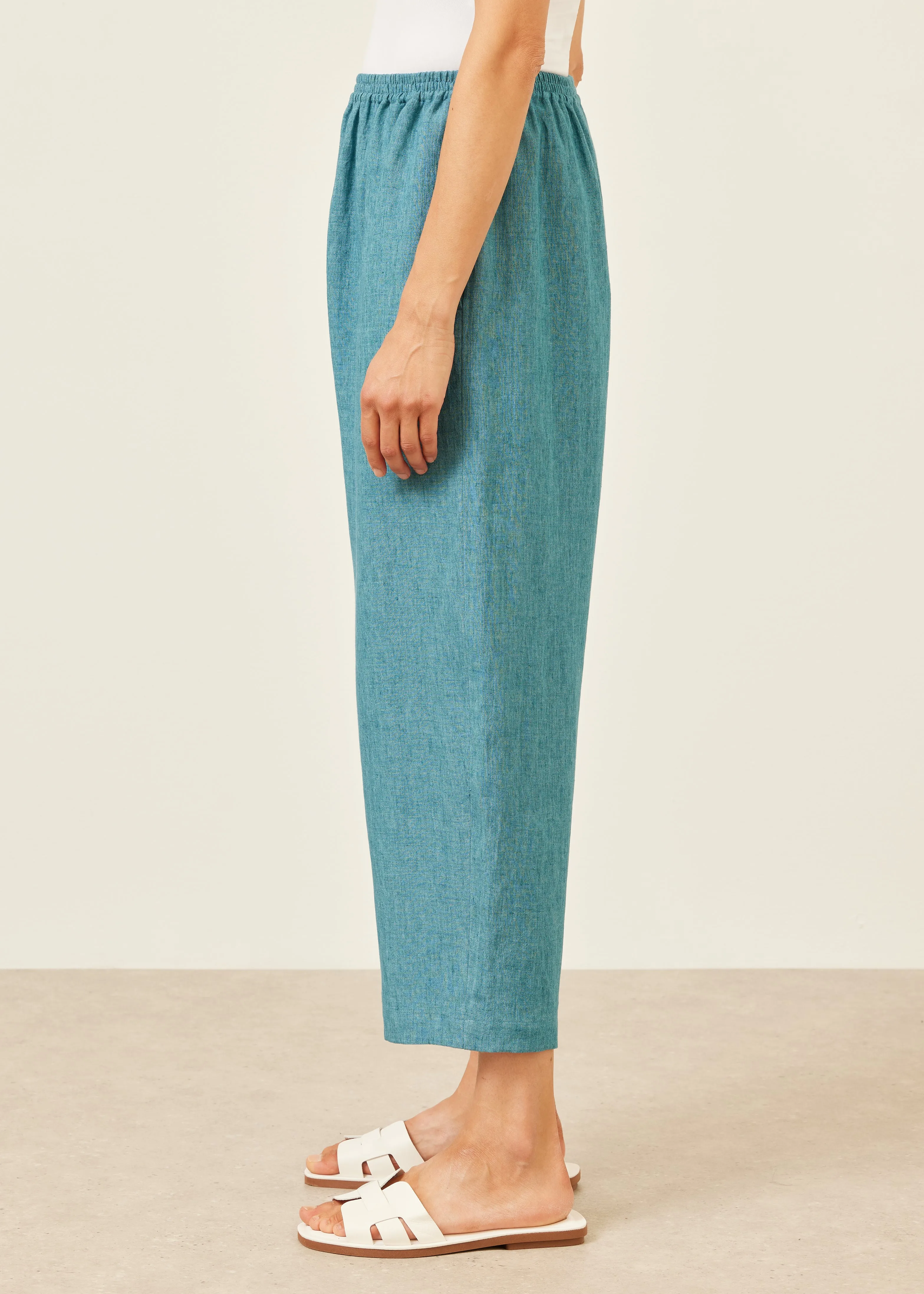 linen japanese trouser sold by eskandar product image thumbnail 3