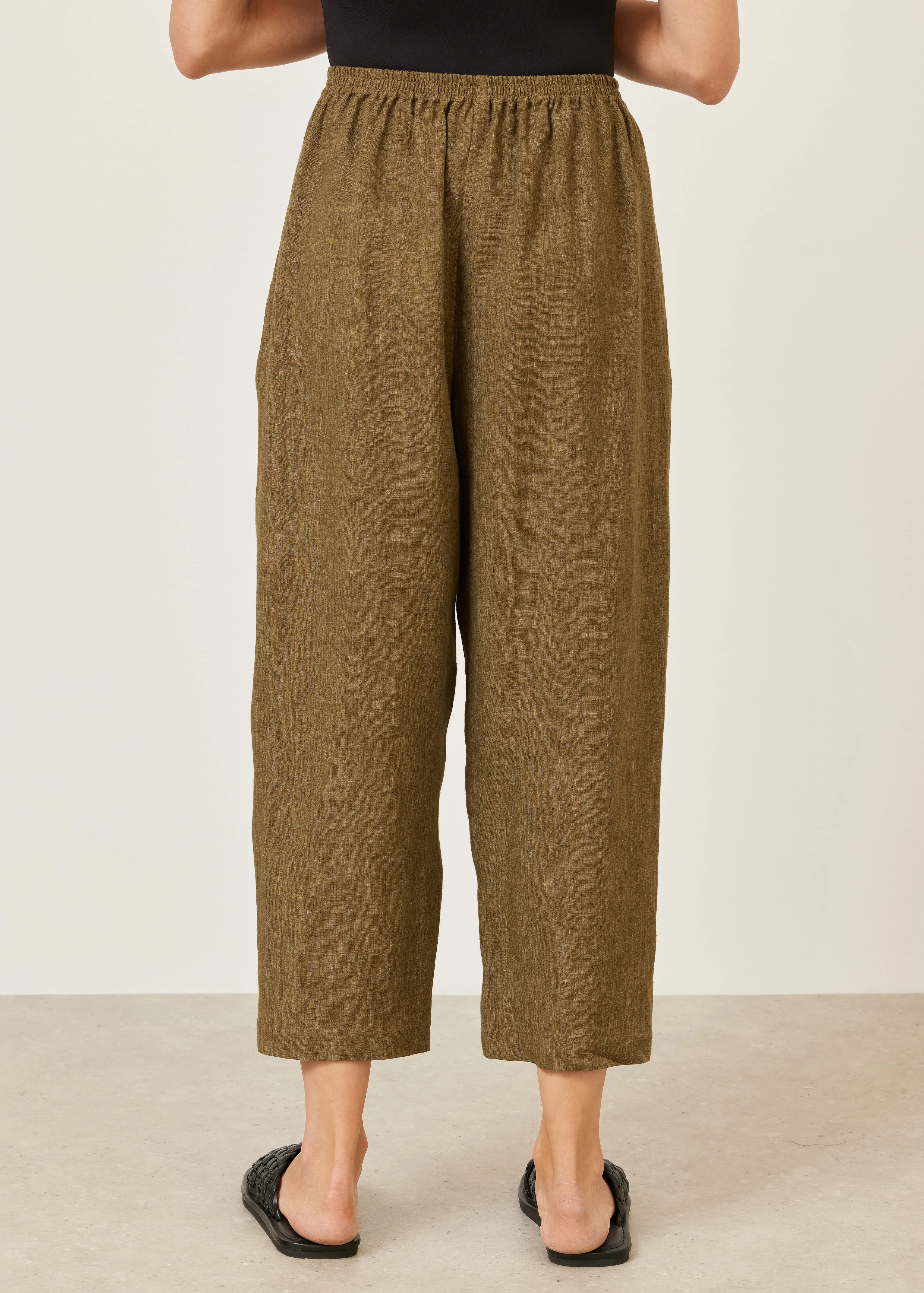 linen japanese trouser sold by eskandar product image thumbnail 4