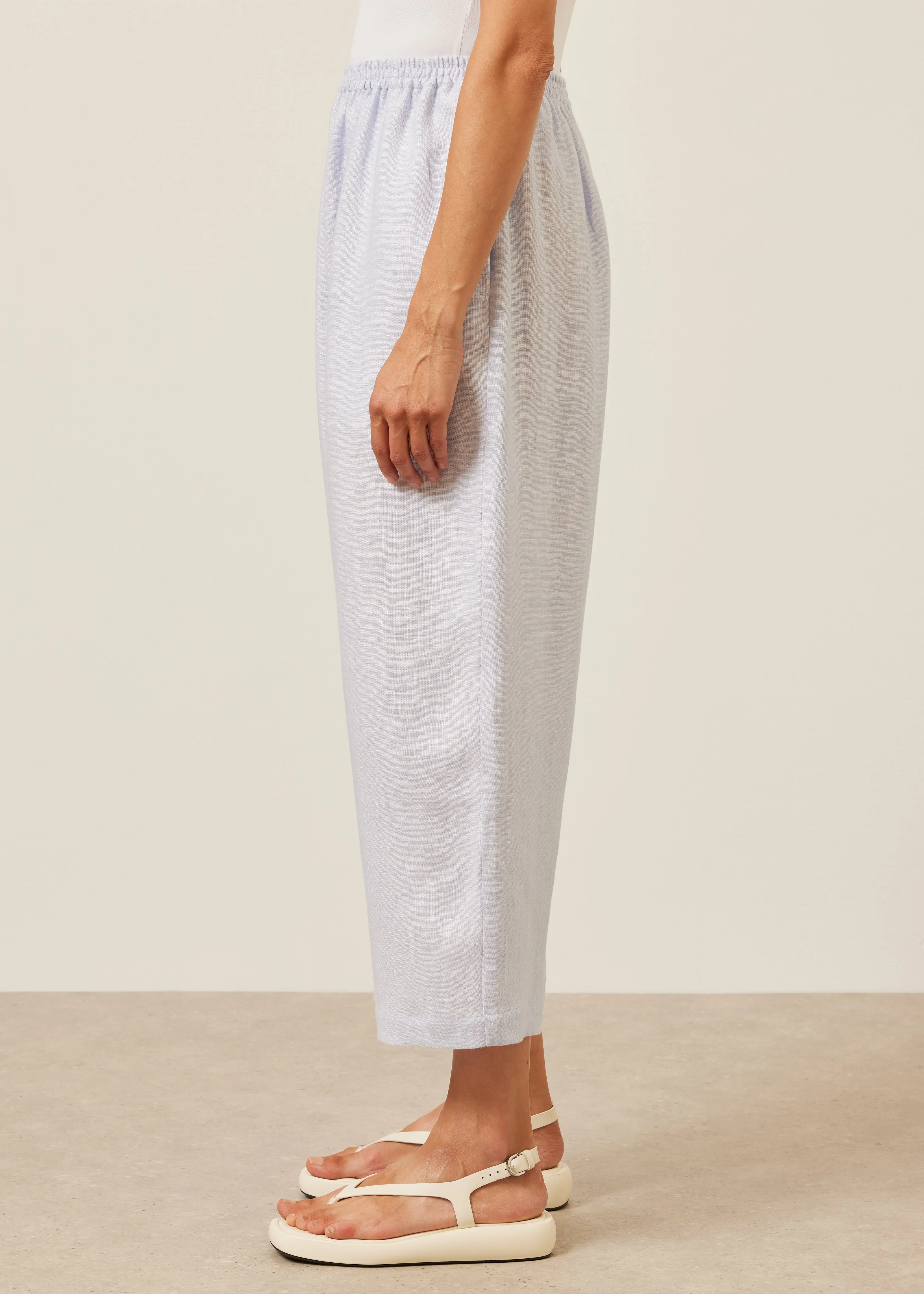 linen japanese trouser sold by eskandar product image thumbnail 3