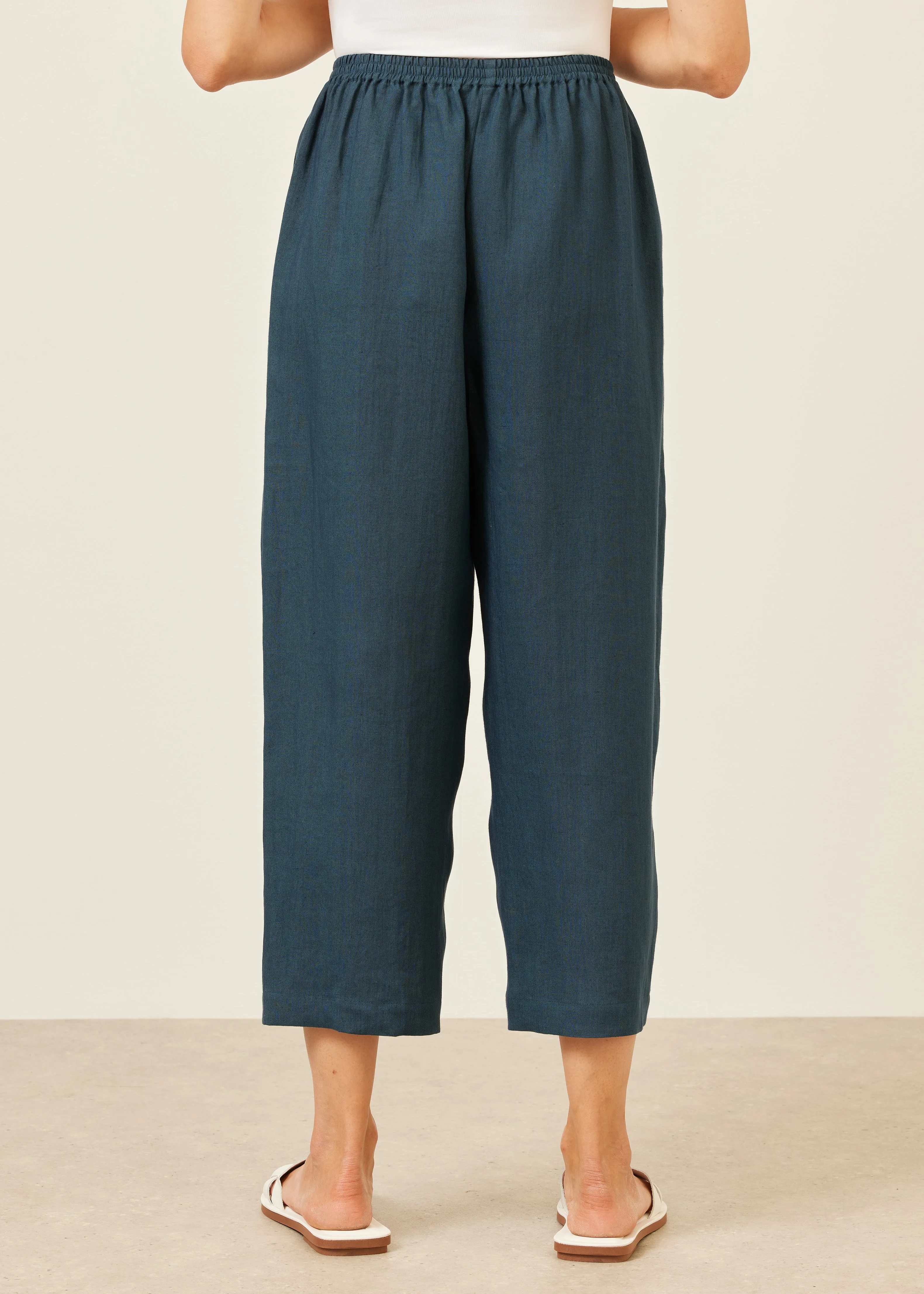 linen japanese trouser sold by eskandar product image thumbnail 3