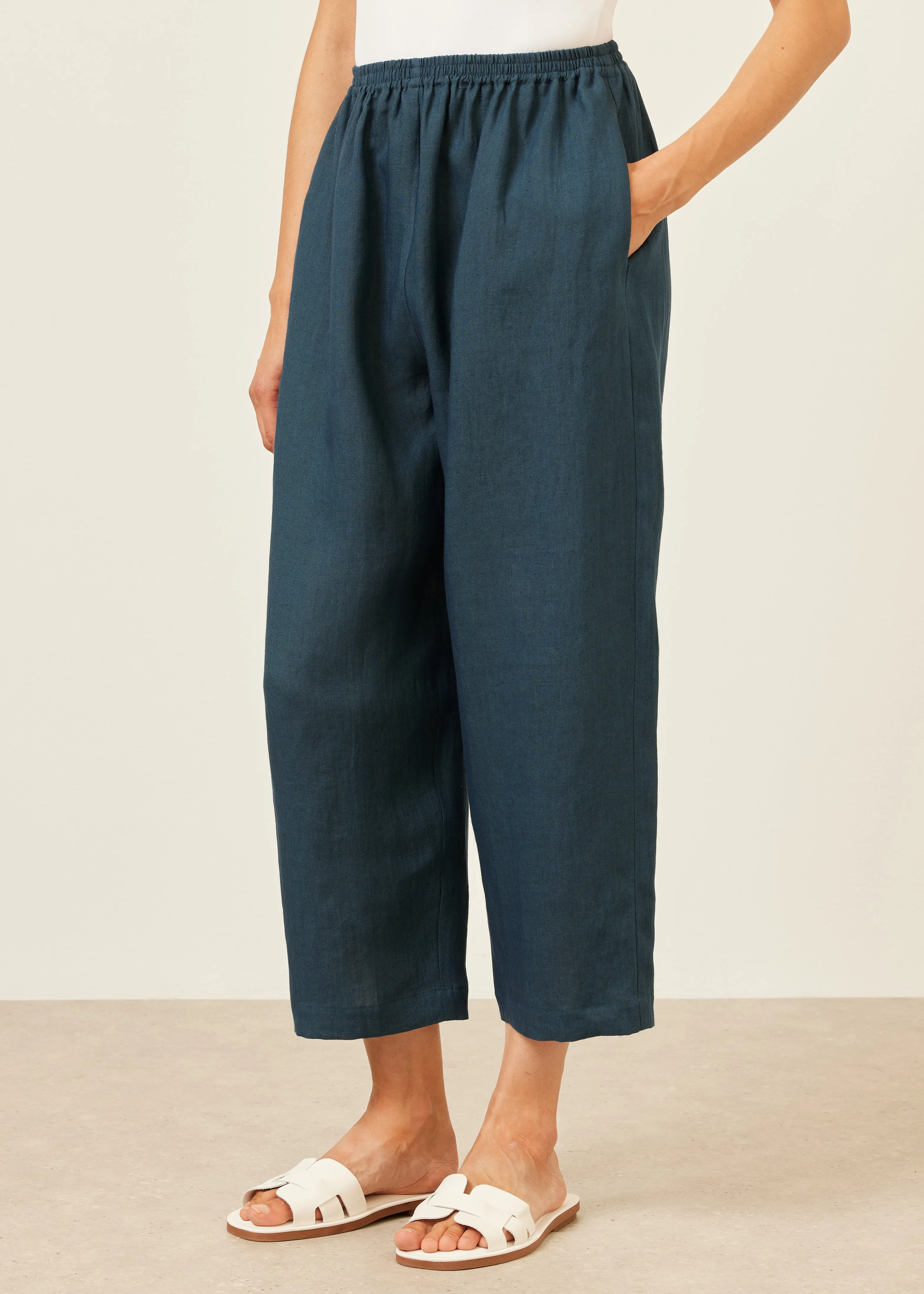 linen japanese trouser sold by eskandar