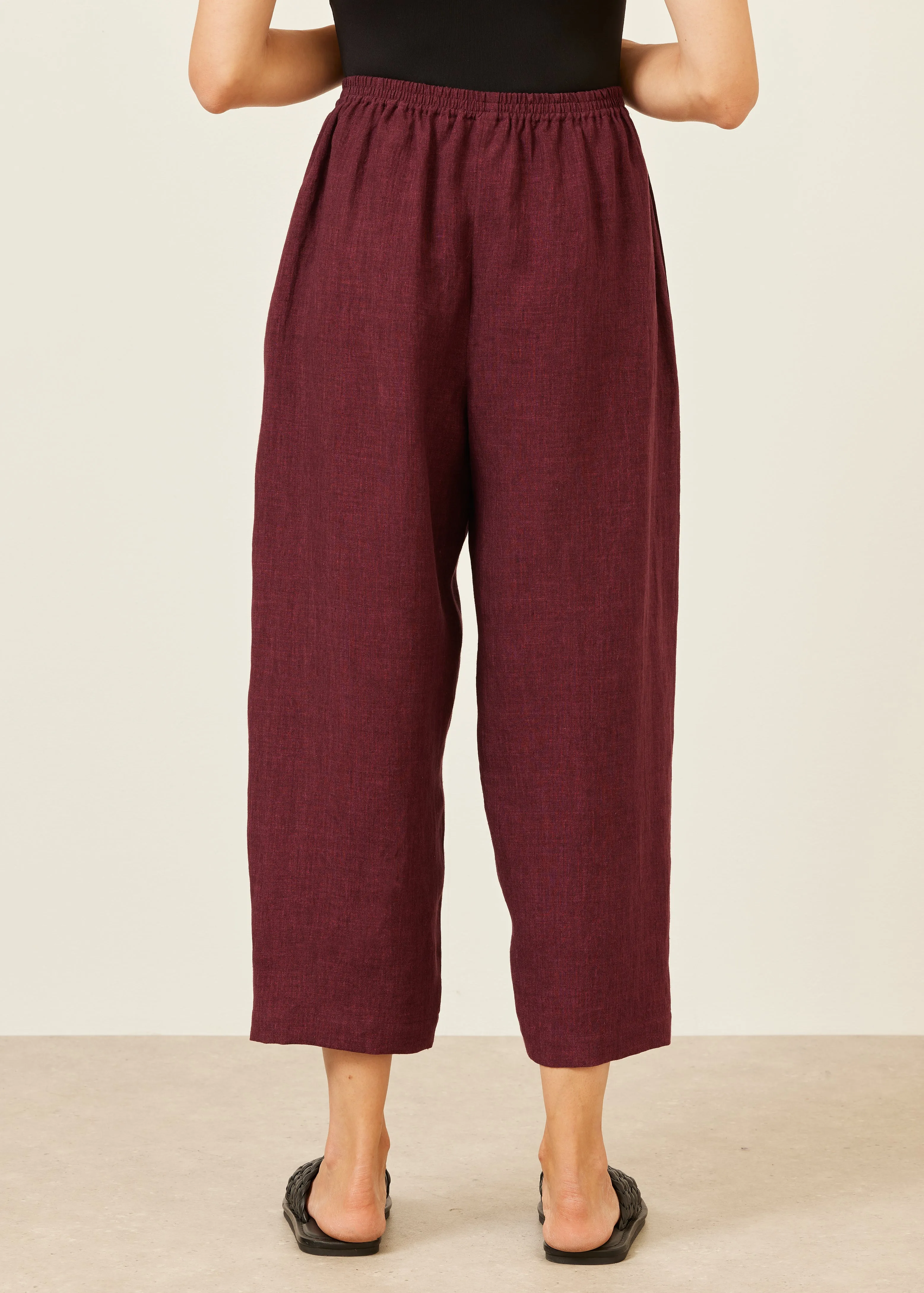 linen japanese trouser sold by eskandar product image thumbnail 4