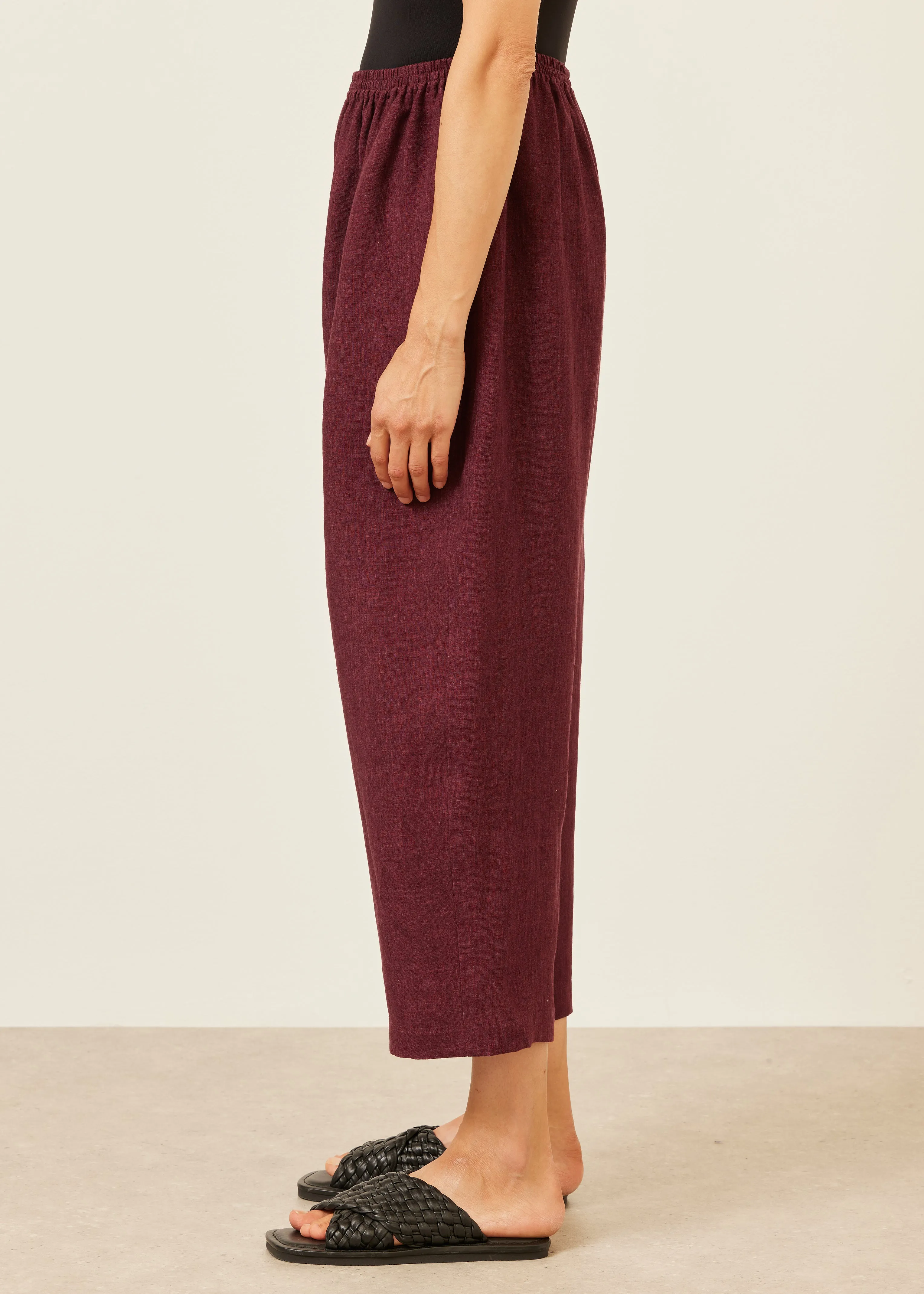 linen japanese trouser sold by eskandar product image thumbnail 3