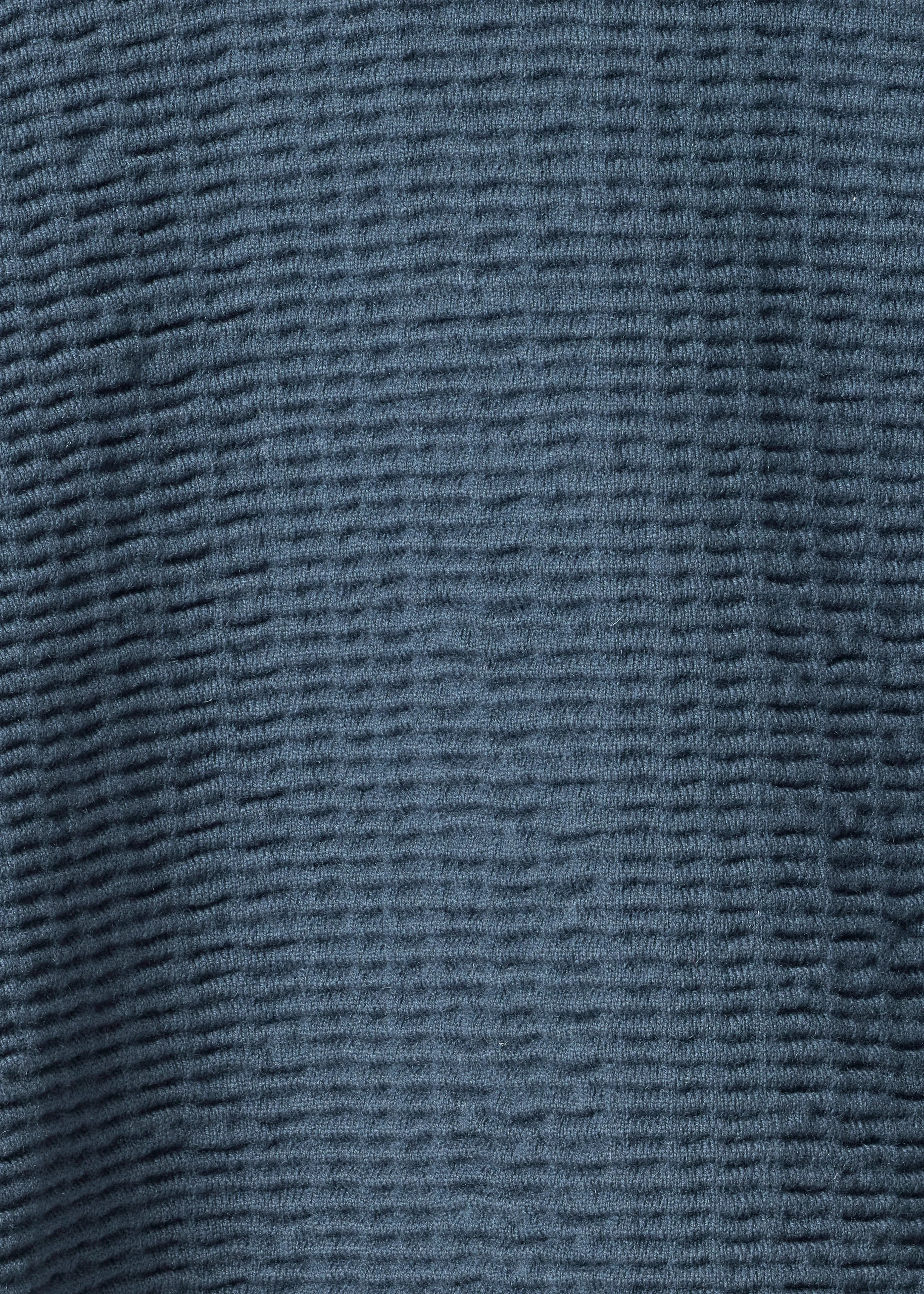 cashmere 3/4 width high neck cardigan - mid (tealdark) sold by eskandar product image thumbnail 5